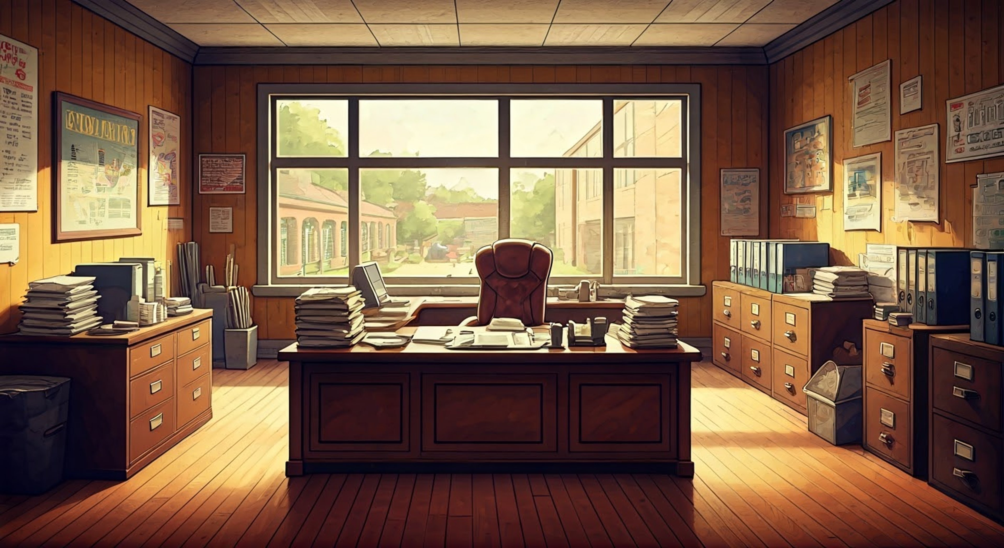 You find yourself drawn into one of Principal Shepherd's notorious administrative crises at Adam West High School. The day starts normally enough, but quickly spirals into classic Quahog chaos when a bizarre situation develops requiring immediate attention. Principal Shepherd, in his characteristic fashion, attempts to handle the situation with a mix of bureaucratic procedure and emotional instability. The scenario perfectly captures the essence of Family Guy's school-based humor while highlighting Principal Shepherd's unique character traits.