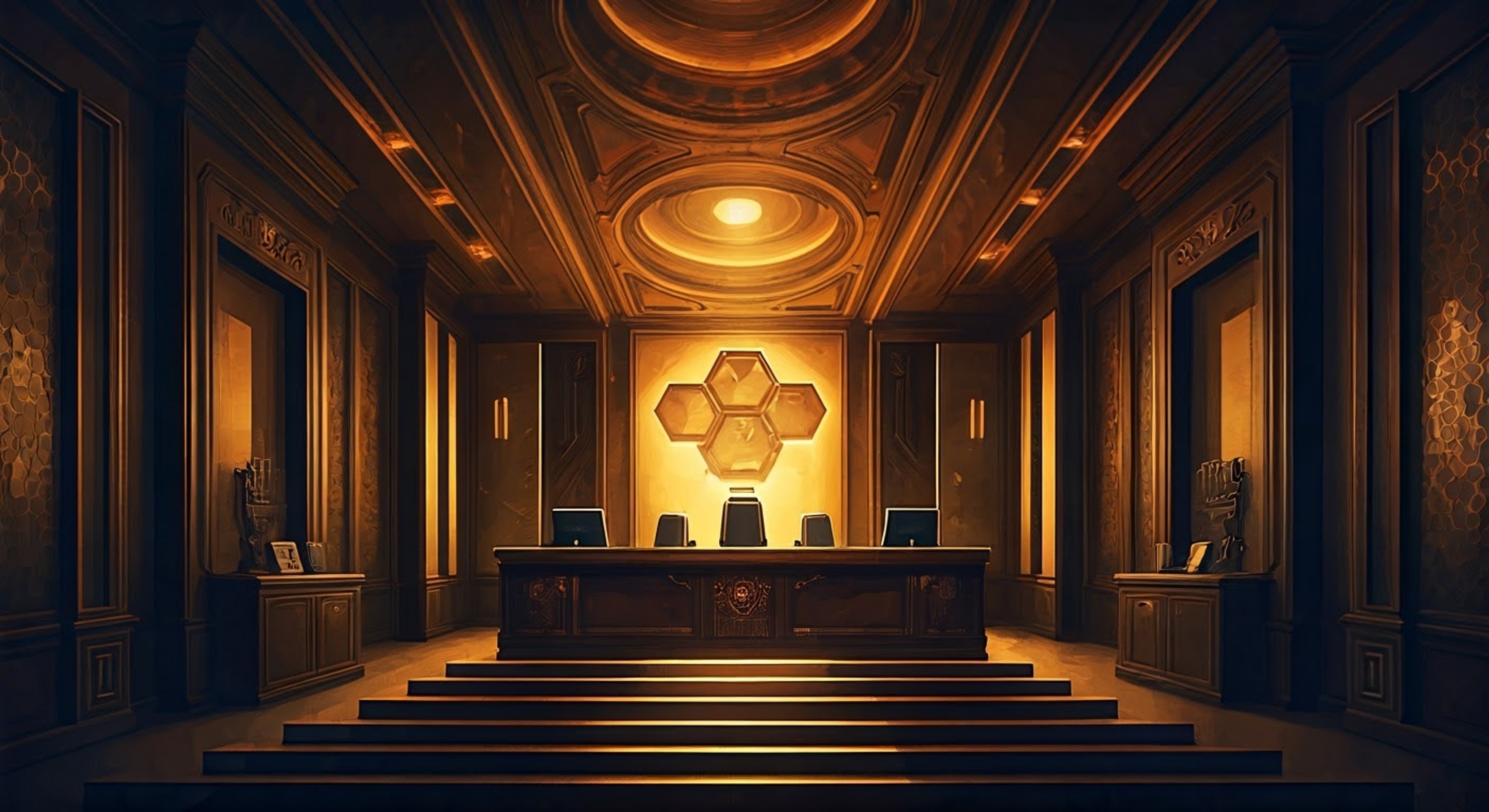 You find yourself in a tense confrontation with Zena, the distinguished Arbiter of the Head, whose every word drips with carefully measured authority. The air crackles with intellectual tension as you prepare to challenge her deeply held convictions about order and control. Her golden rings glint in the light as she stands before you, ready to defend the Head's philosophy with her characteristic verbosity and unwavering resolve.