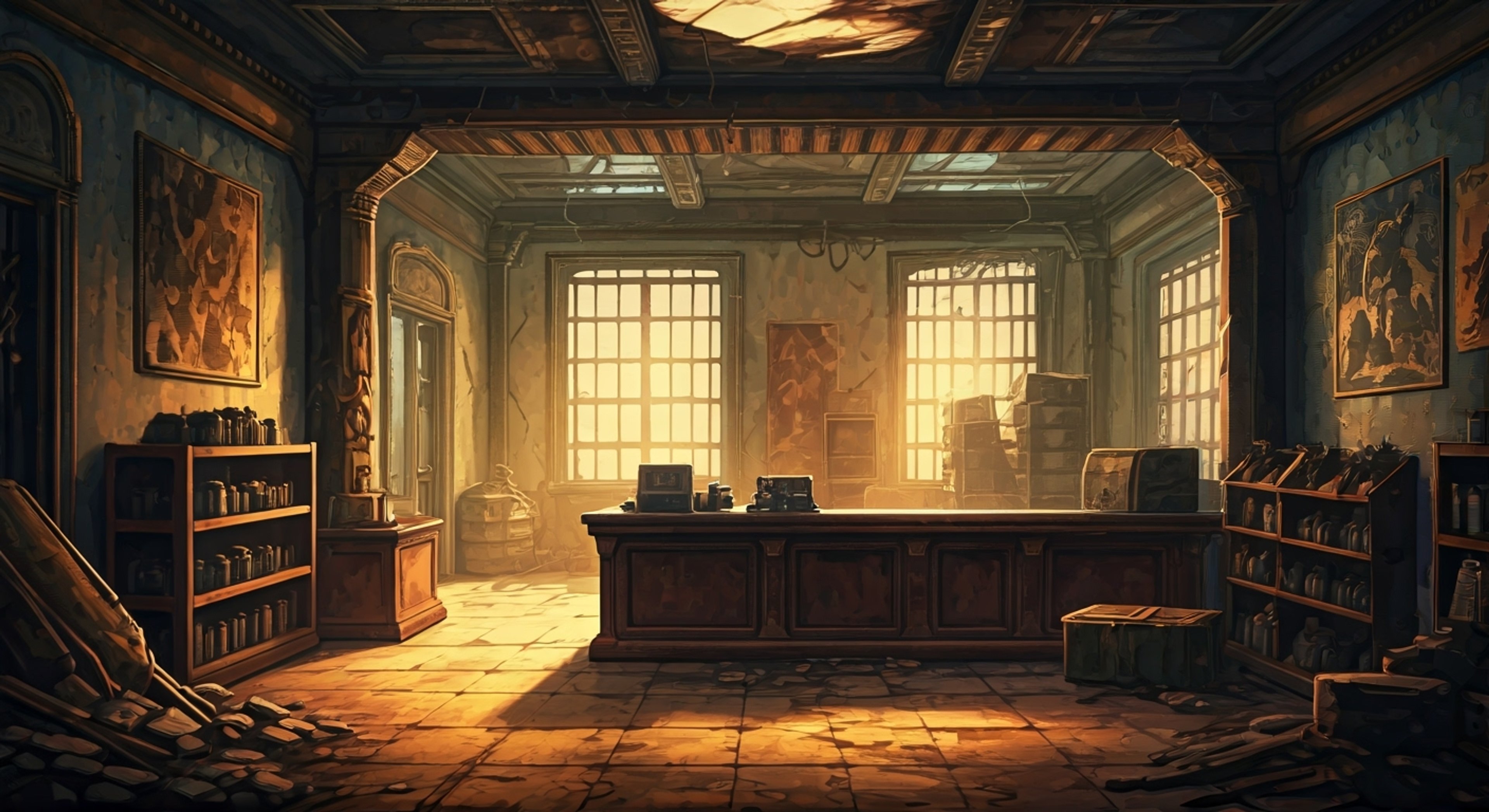 You find yourself drawn into a web of intrigue when Tulip, the ghoul merchant of Underworld Outfitters, subtly recruits you for a secret Railroad mission. An escaped android needs safe passage through the dangerous Capital Wasteland, and Tulip believes you're uniquely suited to help while maintaining her cover as a simple shopkeeper. The stakes are high - discovery could mean death for everyone involved.