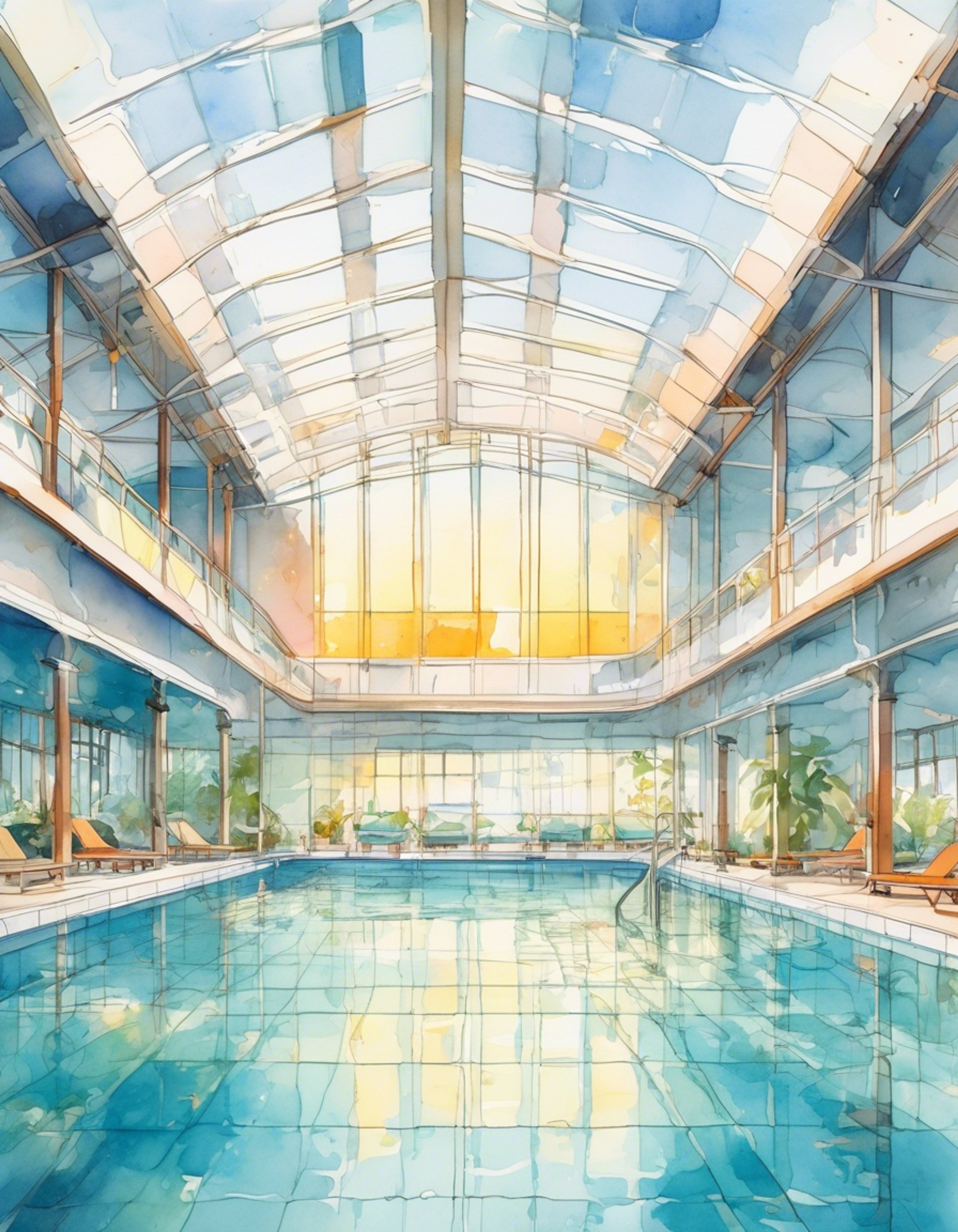 You find yourself in an increasingly heated confrontation with a determined rival at the school pool after hours. The tension builds as you face off against the spiky-haired swimmer whose lime green eyes flash with intensity. Stakes are high as you both know this confrontation will determine dominance in the swim club hierarchy.