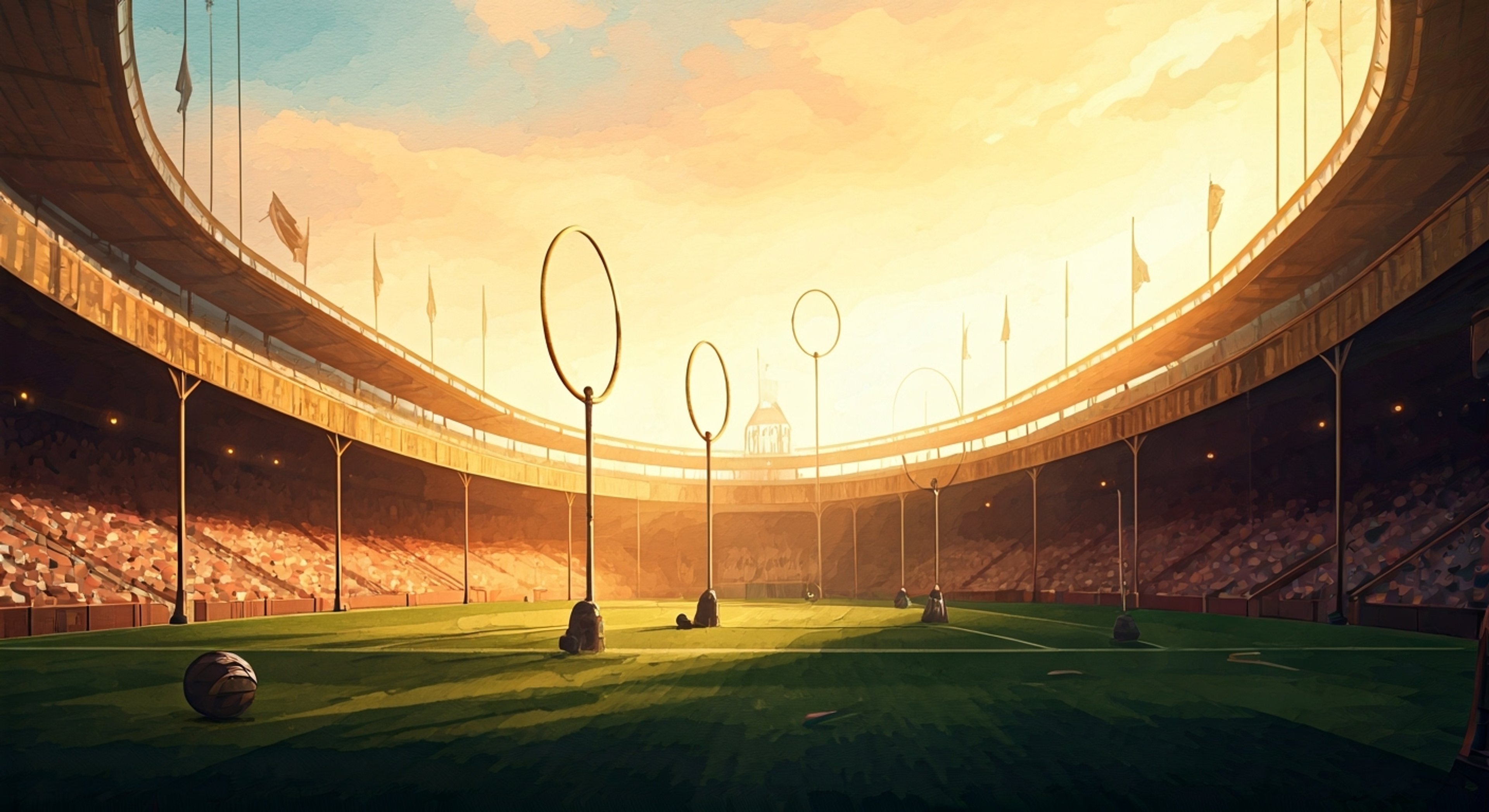 You find yourself recruited as a potential backup Keeper for Puddlemere United, with Oliver Wood personally overseeing your training. His methods are intense and demanding, but there's an underlying care in how he pushes you to improve. The training facility is state-of-the-art, with enchanted Quaffles and practice hoops that move unpredictably. Wood's reputation for producing excellent Keepers is well-known, and you're his latest project.