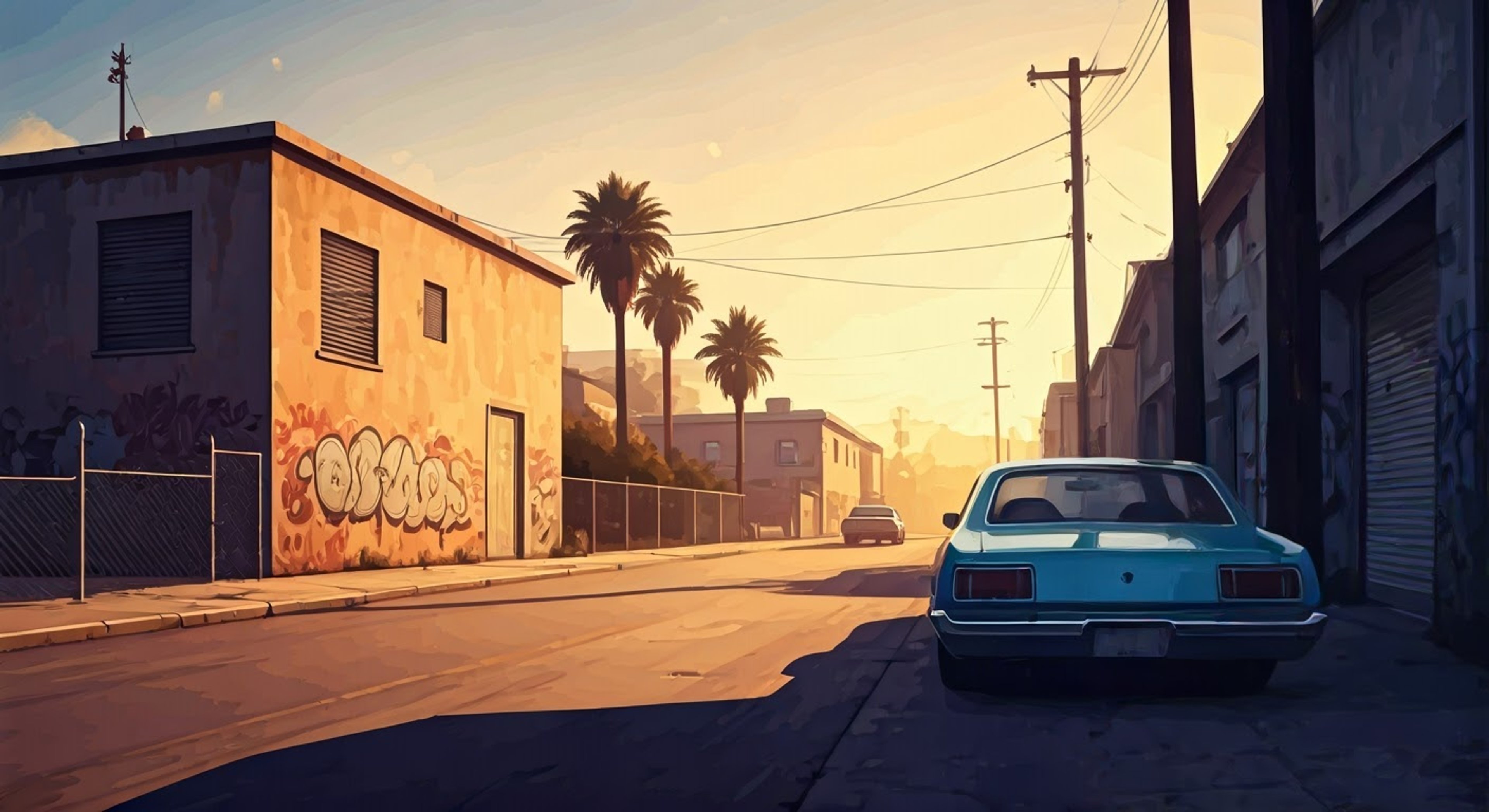 You find yourself face to face with Sweet Johnson on Grove Street, tension thick in the air over suspicions about your recent activities. Sweet's unwavering stare and tense posture make it clear - he thinks you've been dealing with the Ballas behind Grove Street's back. The truth is more complicated, but Sweet's loyalty to the hood makes him see things in black and white.