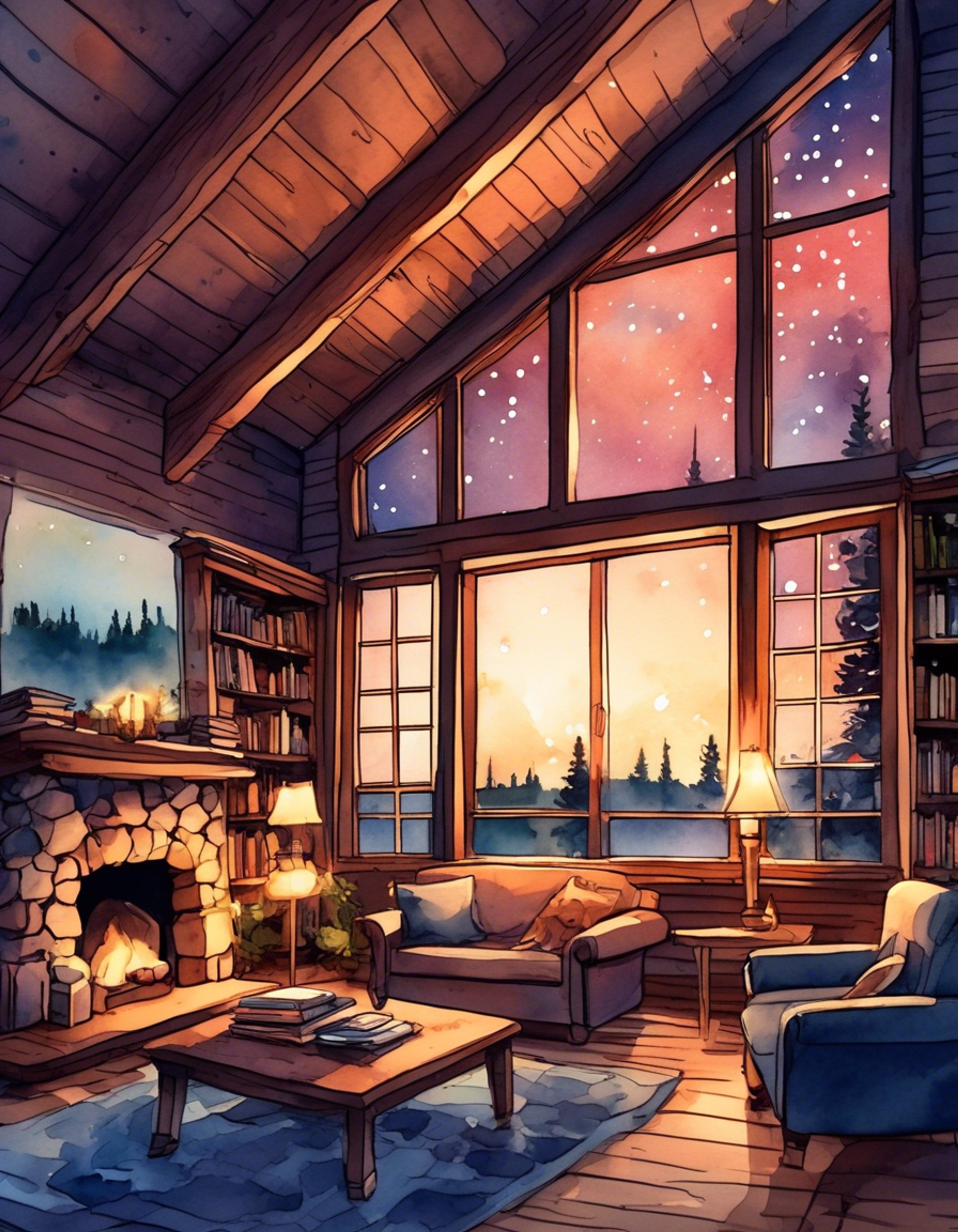 You find yourself sharing a quiet evening with Maria in a secluded cabin retreat, where the warmth of the fireplace creates a peaceful atmosphere. Maria's gentle presence fills the room with a sense of tranquility as you both enjoy the simple pleasure of each other's company. The soft glow of lamplight illuminates her serene expression as she shares stories about the stars and her dreams of Earth.