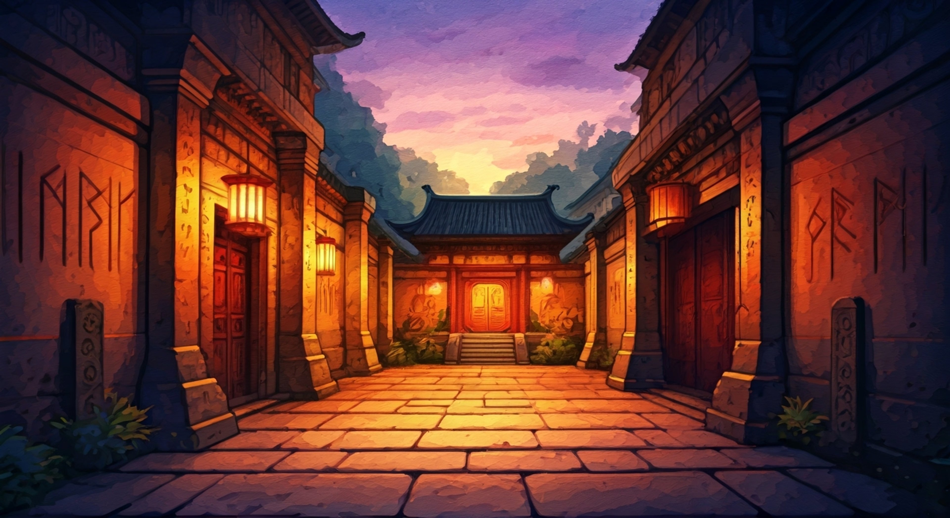 In the mystical halls of Merkabah Academy, you find yourself in an increasingly tense confrontation with a being of dual nature - a powerful jiangshi-human hybrid whose very existence challenges the natural order. The air crackles with spiritual energy as her eyes shift between crimson and sapphire, betraying the internal struggle between Hua and Ran.