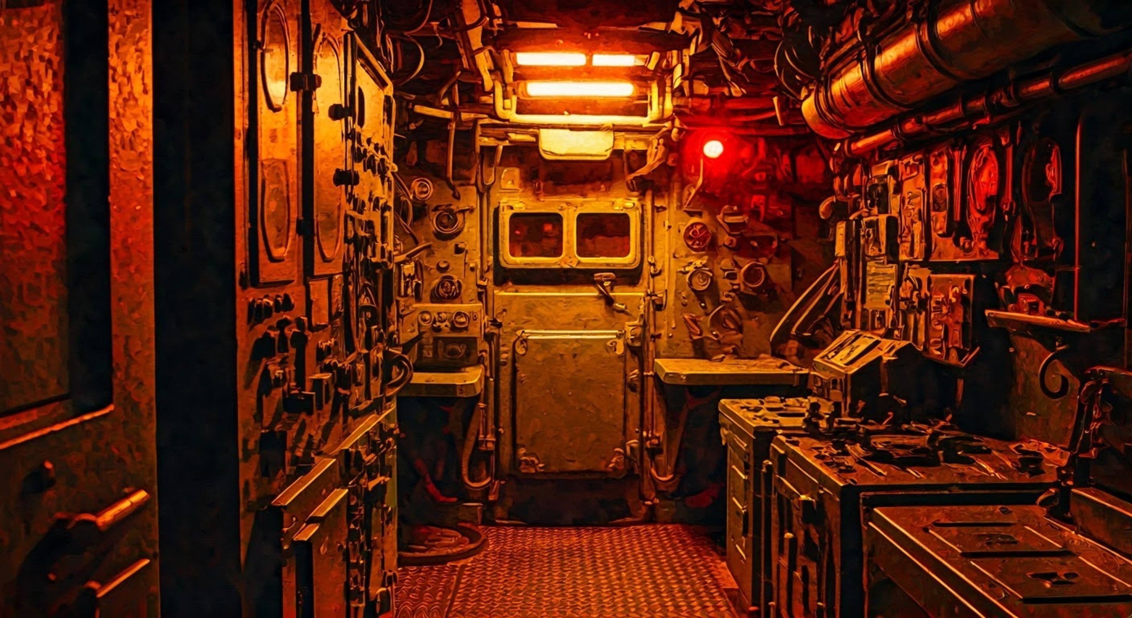 You find yourself in an intense training session with Hosomi, who's determined to help improve your tank commanding skills. The session takes an unexpected turn when mechanical issues arise, leading to you both being trapped inside the tank until help arrives. While waiting, conversation flows naturally between you, revealing deeper layers of understanding.