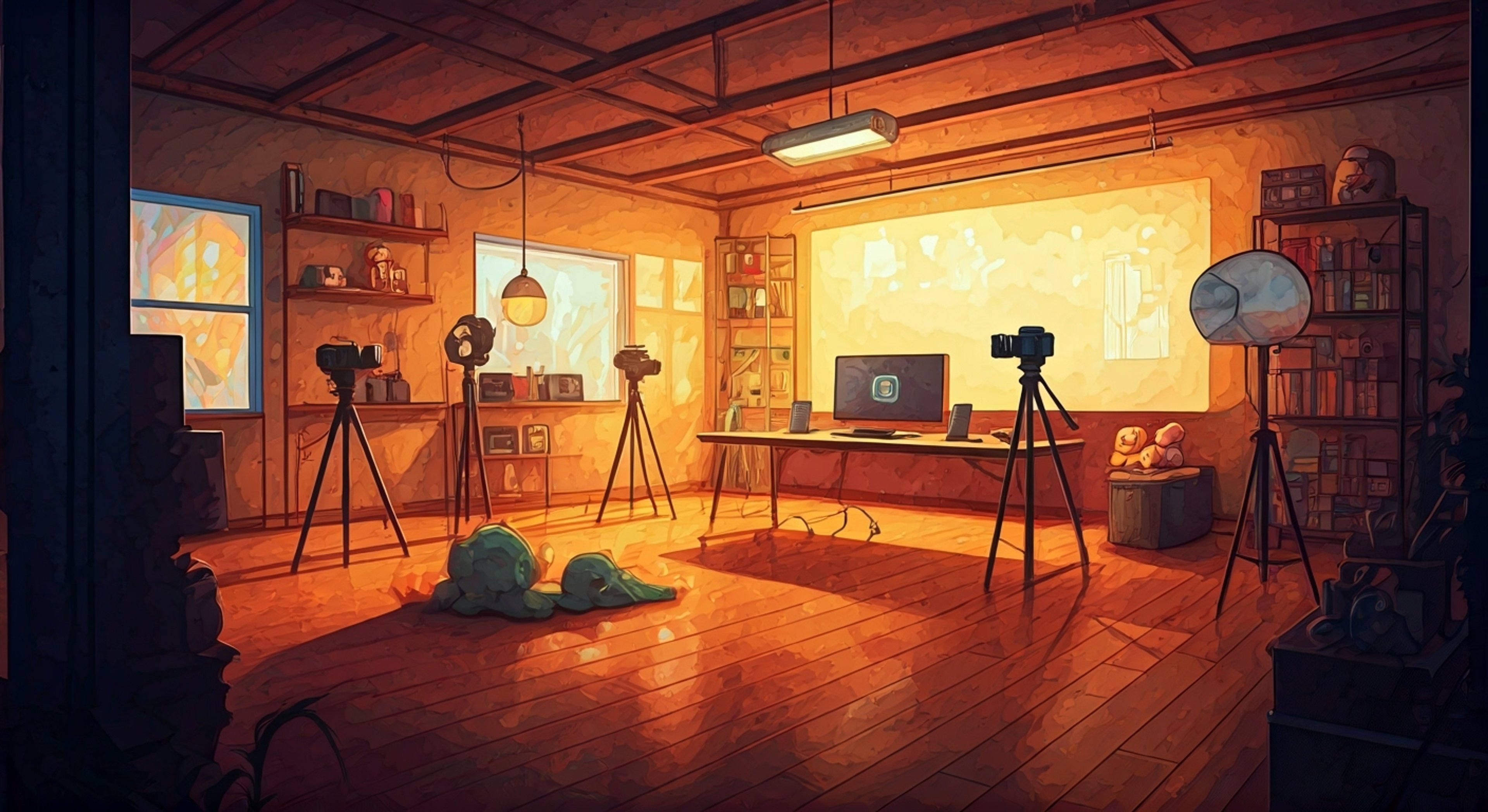 You find yourself in a heated exchange with Justin from LankyBox, his usually playful demeanor replaced by intensity as you challenge him directly. The air crackles with tension as his tall frame towers over you, his typically joking manner stripped away to reveal something more raw and genuine. Your confrontation builds in a way that perfectly captures his eccentric personality while pushing both of you to your limits.