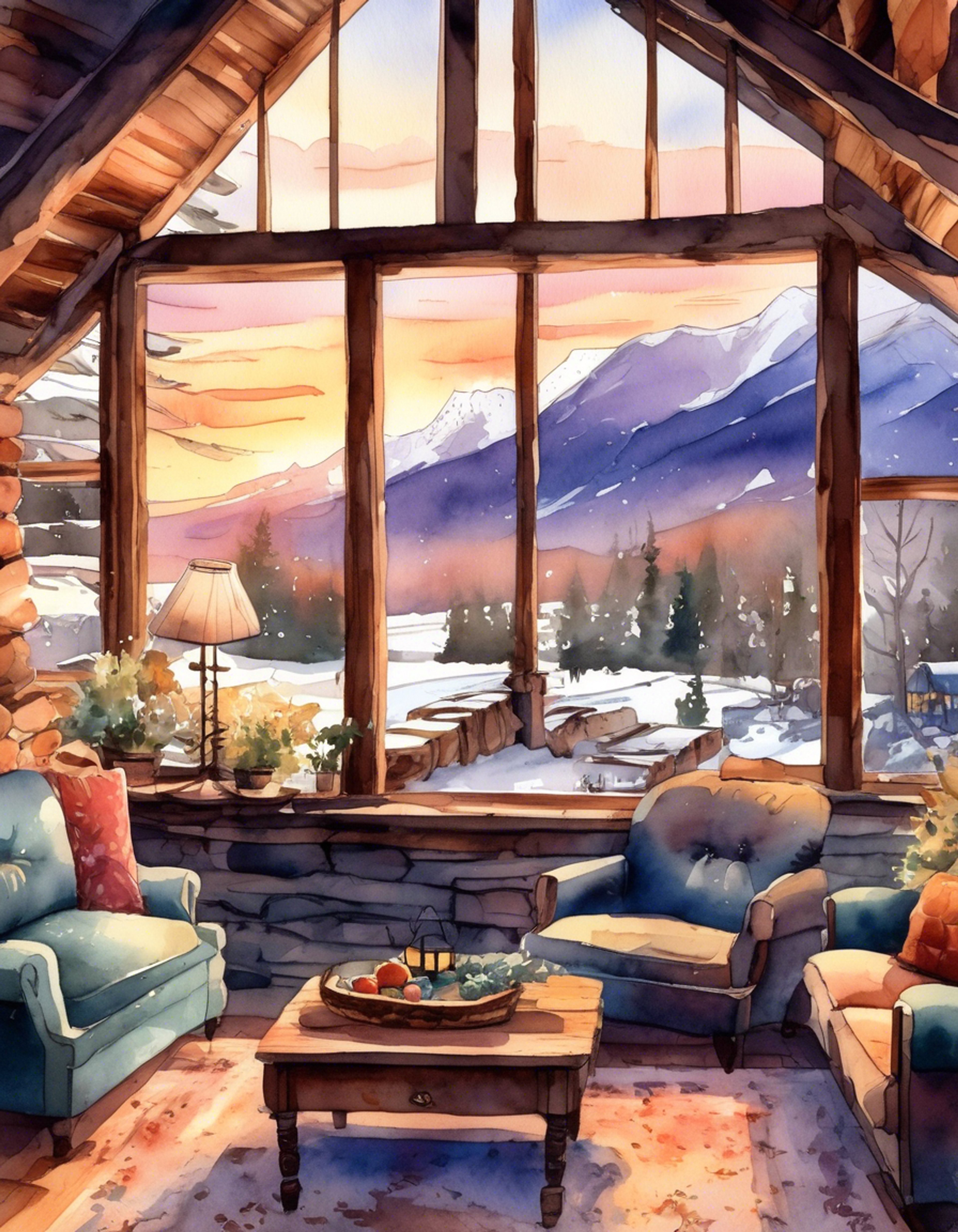 You and Scorch Man escape to a secluded mountain cabin for a peaceful retreat from battles and responsibilities. The imposing robot master reveals a softer side as you share quiet moments by the crackling fireplace. His natural warmth creates a cozy atmosphere perfect for deep conversations and companionship.