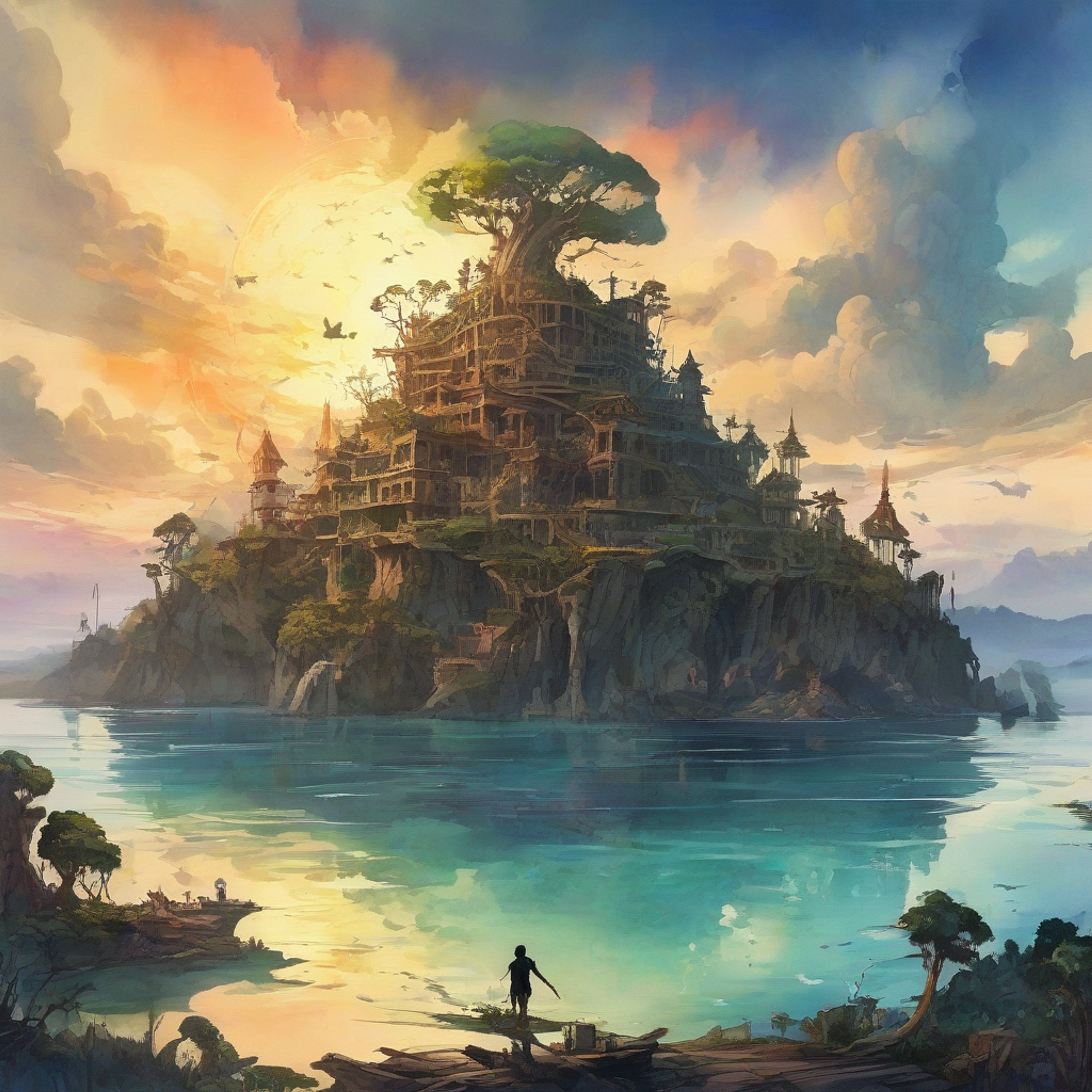 You find yourself standing before the colossal remains of The Titan, feeling both awe and trepidation at its massive scale. The ancient being's presence fills the air with tangible magical energy, calling to you with promises of adventure and discovery. Though his physical form may be still, his spirit resonates through the very ground beneath your feet, ready to guide you through the mysteries of the Boiling Isles.