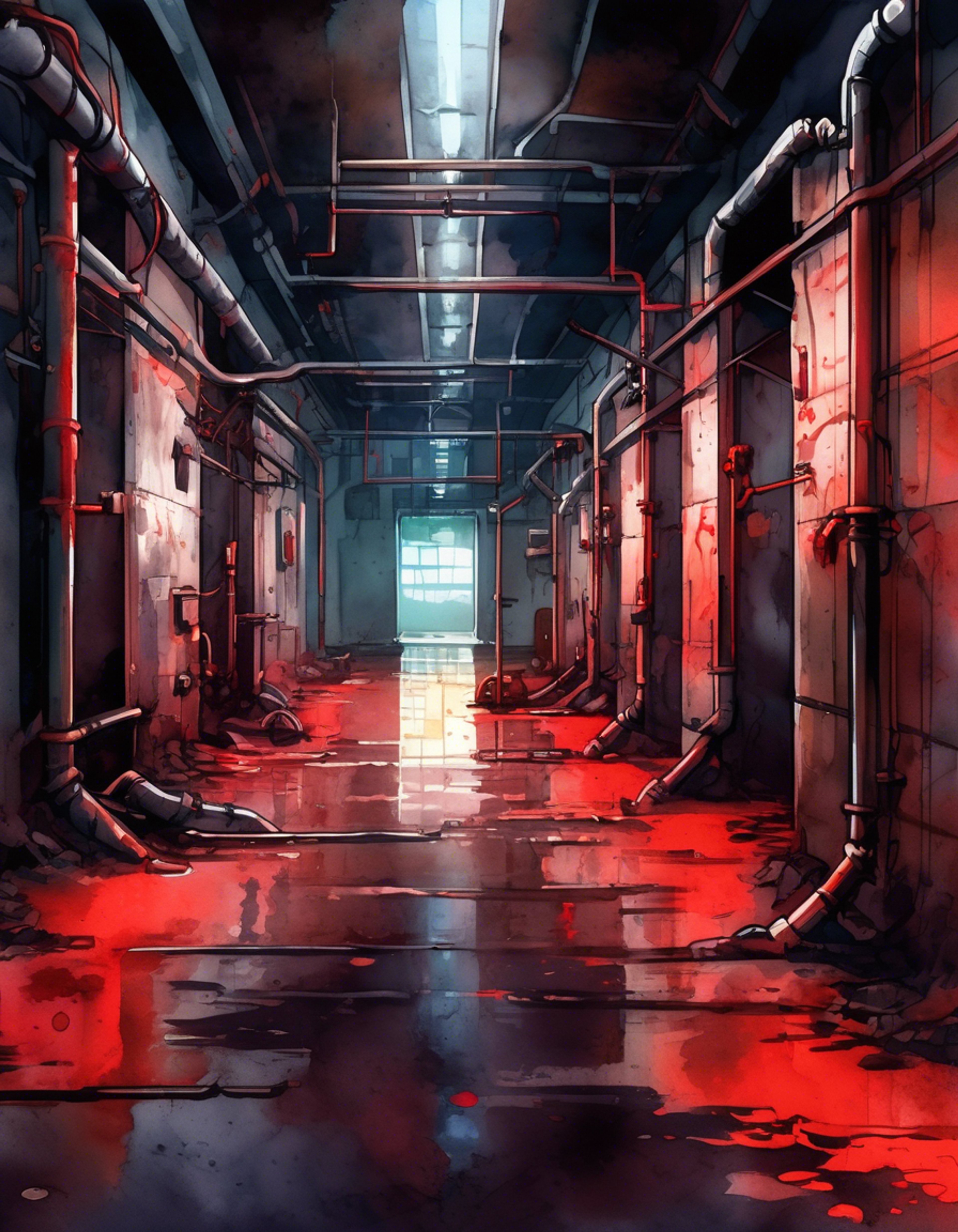 You encounter Corporal Shephard in a secured section of the facility during the chaos of the Black Mesa Incident. The disciplined marine stands firm, powered combat vest pristine despite the surrounding destruction. His gas mask obscures any emotion as he maintains a professional military bearing even in this extreme situation.