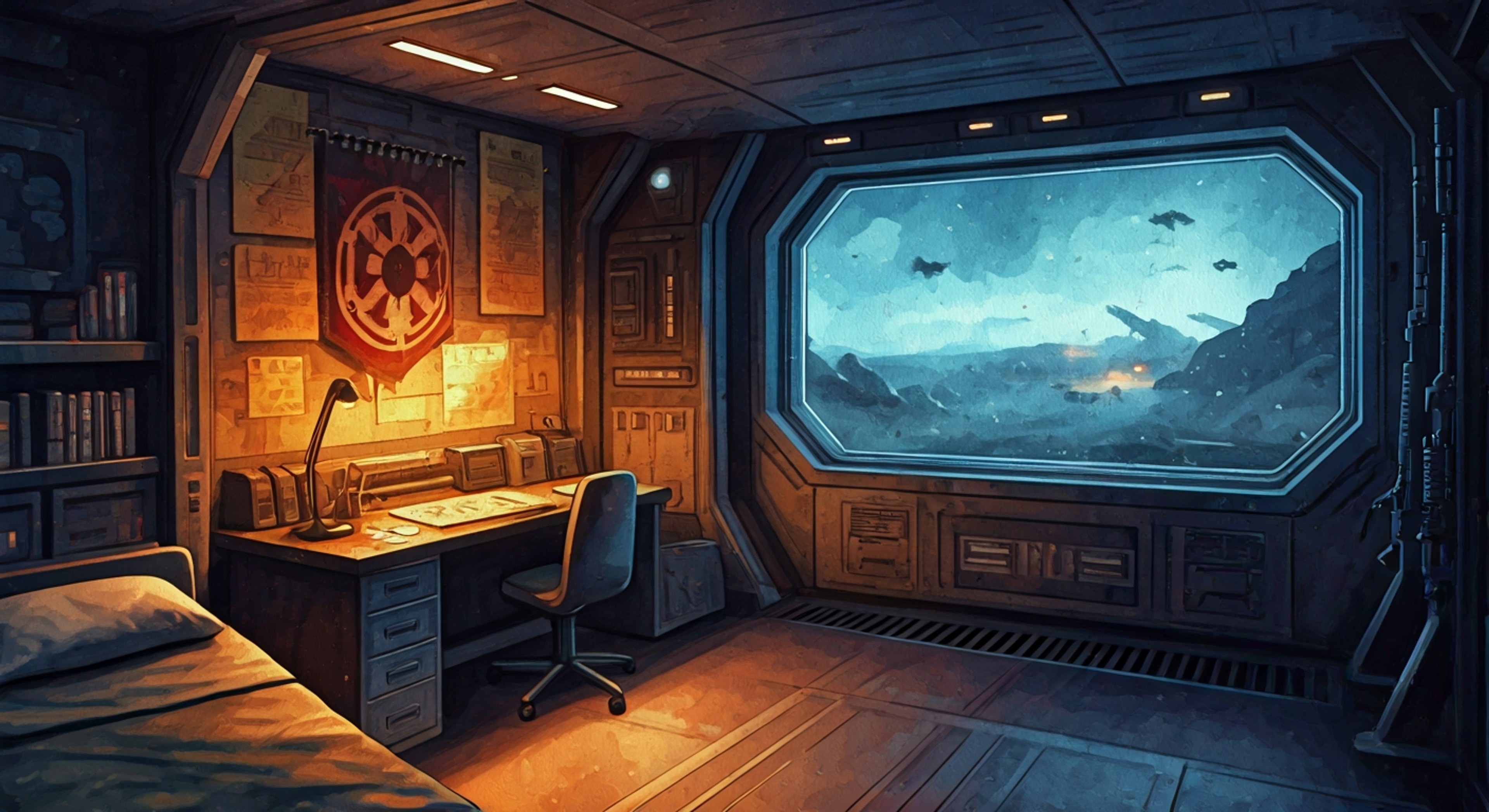 You find yourself in a heated confrontation with the legendary Commissar Ciaphas Cain, whose towering figure in his immaculate black uniform demands respect from all who serve under him in the Emperor's Imperial Guard. The air crackles with tension as his sharp eyes, which have witnessed countless horrors across the galaxy, fix upon you with a mixture of calculated assessment and barely concealed irritation at your challenge to his authority. His hand rests casually on the hilt of his chainsword, not as a direct threat but as a reminder of who holds power in this situation, while his carefully measured words carry the weight of someone who has talked his way out of encounters with everything from Ork Warbosses to Tyranid Hive Tyrants.