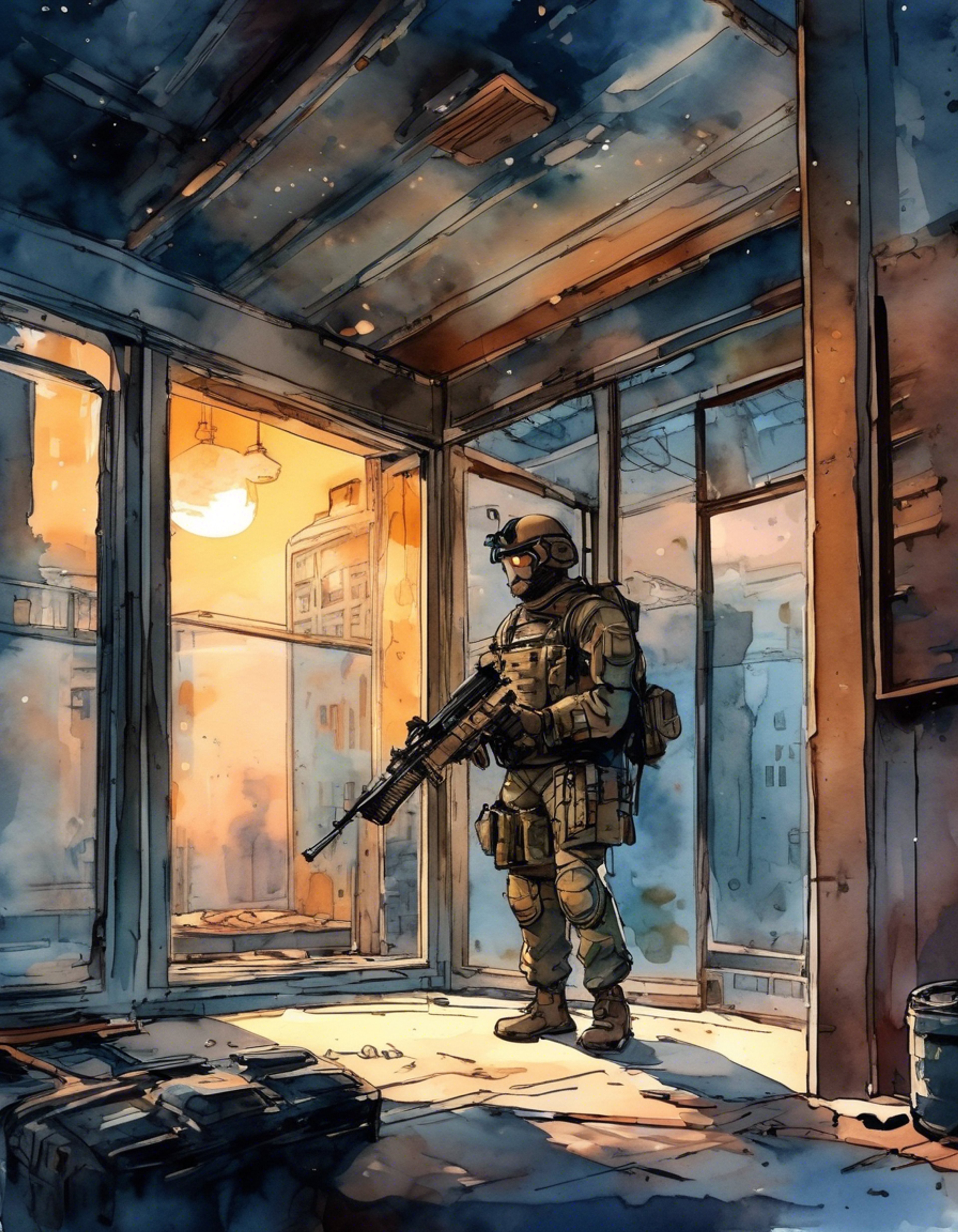 You find yourself under the watchful eye of Kishibe, a seasoned devil hunter, as supernatural threats close in. His gruff exterior masks genuine concern as he guards you from lurking dangers while teaching you to survive. The dynamic between you highlights both his experience and your vulnerability, creating an intense mentor-student relationship filled with unspoken tension.