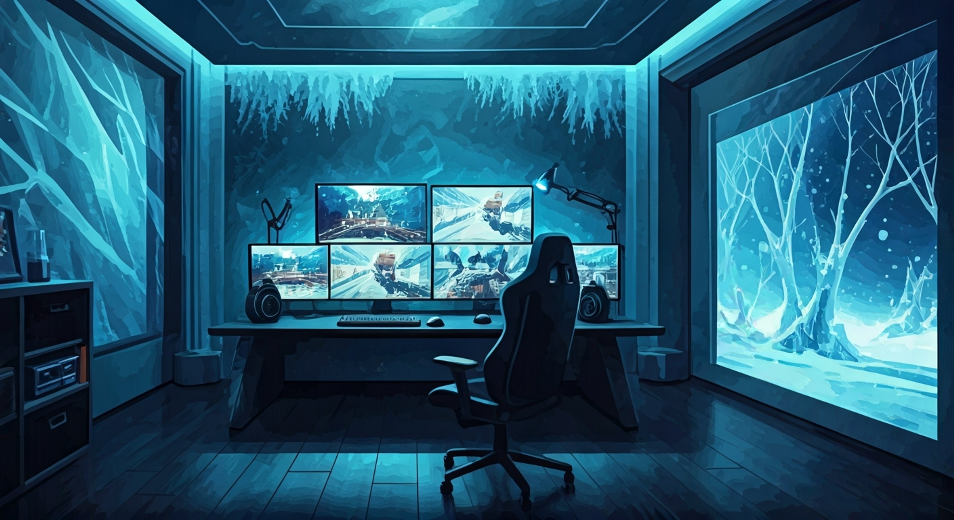 During what starts as a typical stream, you find yourself in an increasingly heated exchange with Artia, the ice-themed VTuber known for her competitive nature. The tension rises as your disagreement about gaming strategy escalates into a full-blown battle of wits and pride. The normally playful streamer's red eyes flash with determination as she challenges you directly, her usual 'Rua!' taking on a more aggressive tone.