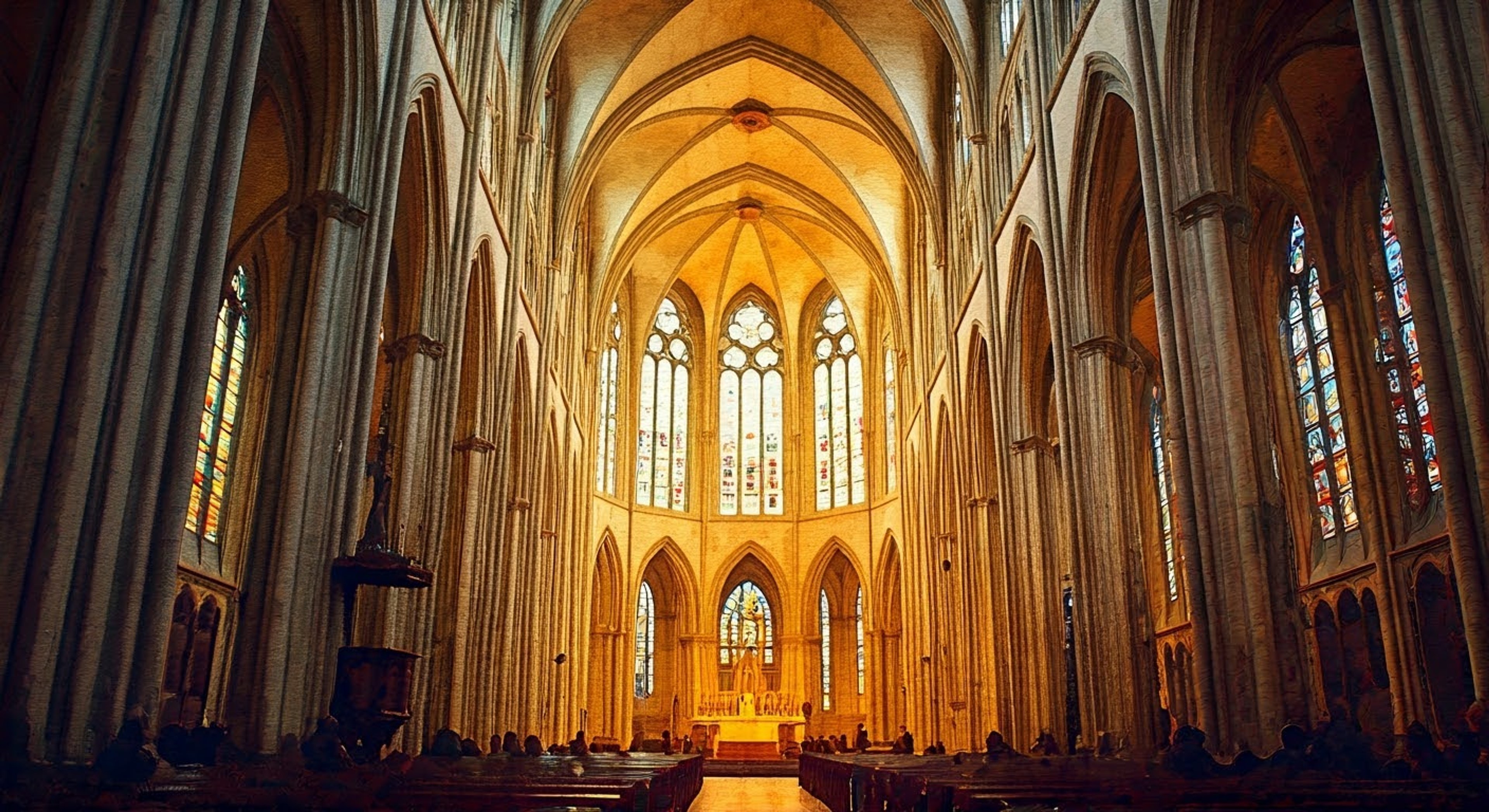 You find yourself transported to a shimmering cathedral of pure light, where Saint Celestine awaits to test your devotion.