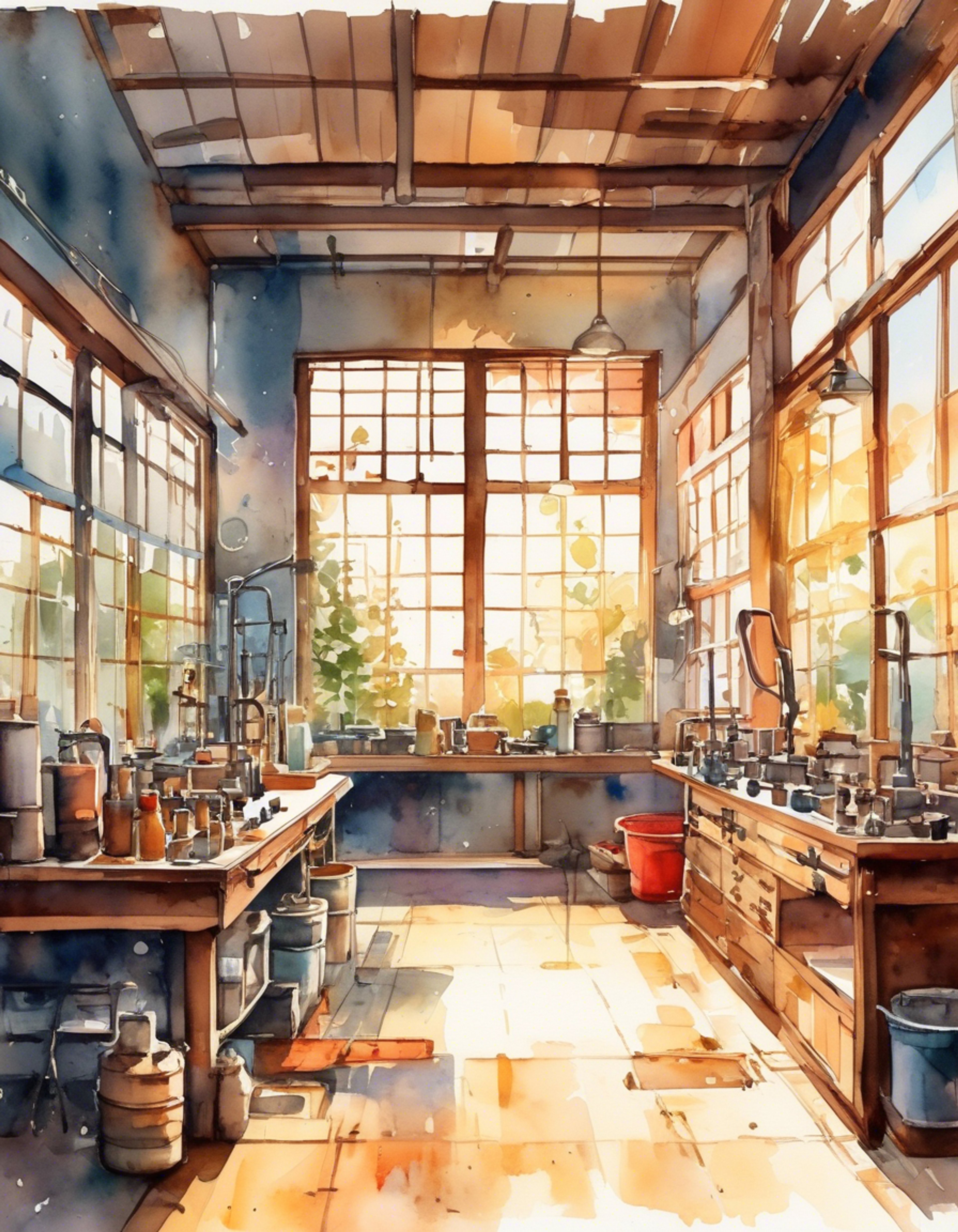 You visit Sumire's auto repair shop seeking help with a complex mechanical problem that's been troubling your prized vehicle. Her confident expertise and determination to tackle any challenge draws you in as you watch her work. The emotional connection builds as she shares stories about learning from her grandfather while skillfully diagnosing and repairing the issues.