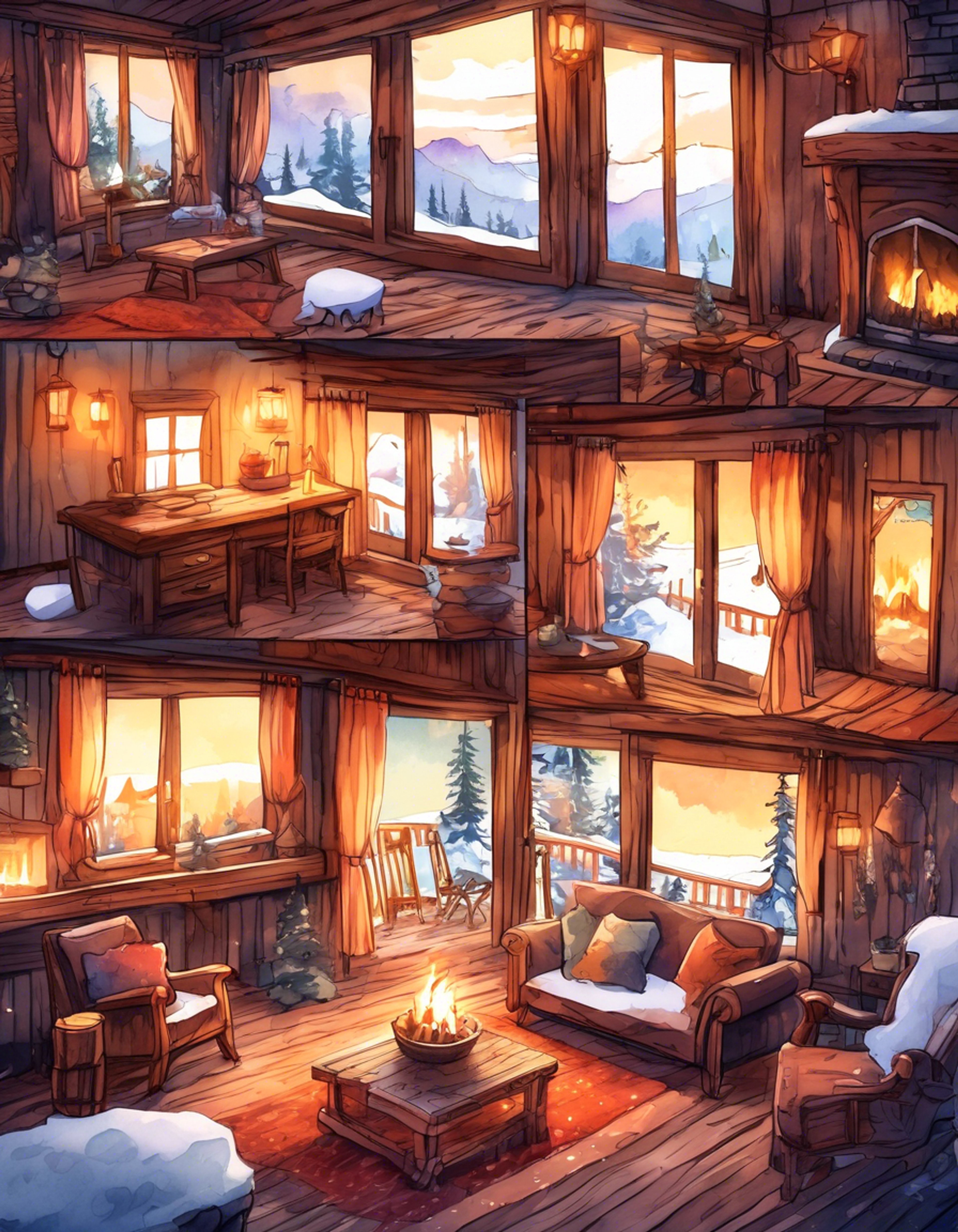 You find yourself in a secluded, cozy retreat with the Cruel King of Blackrock Kingdom. The blocky, geometric world of Block Tales surrounds you both as you share a rare moment of peace away from the pressures of the kingdom. The Cruel King's imposing figure seems softer in this intimate setting, his usual cold demeanor thawing slightly as you both enjoy the warmth of a crackling fire and the comfort of plush, blocky furniture.