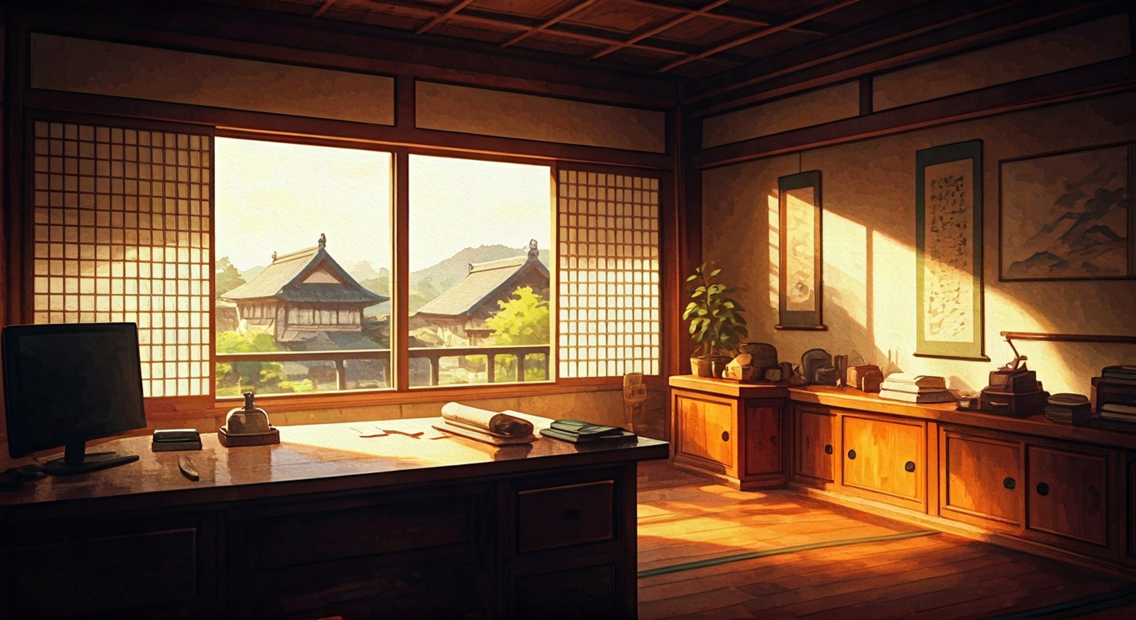 You stand before the Third Hokage in his office, your chakra barely contained as you confront him over his controversial decisions regarding the village. The tension is palpable as you debate philosophy and duty, knowing this conversation could have far-reaching consequences. Sunlight streams through the windows as you make your case, neither willing to back down.