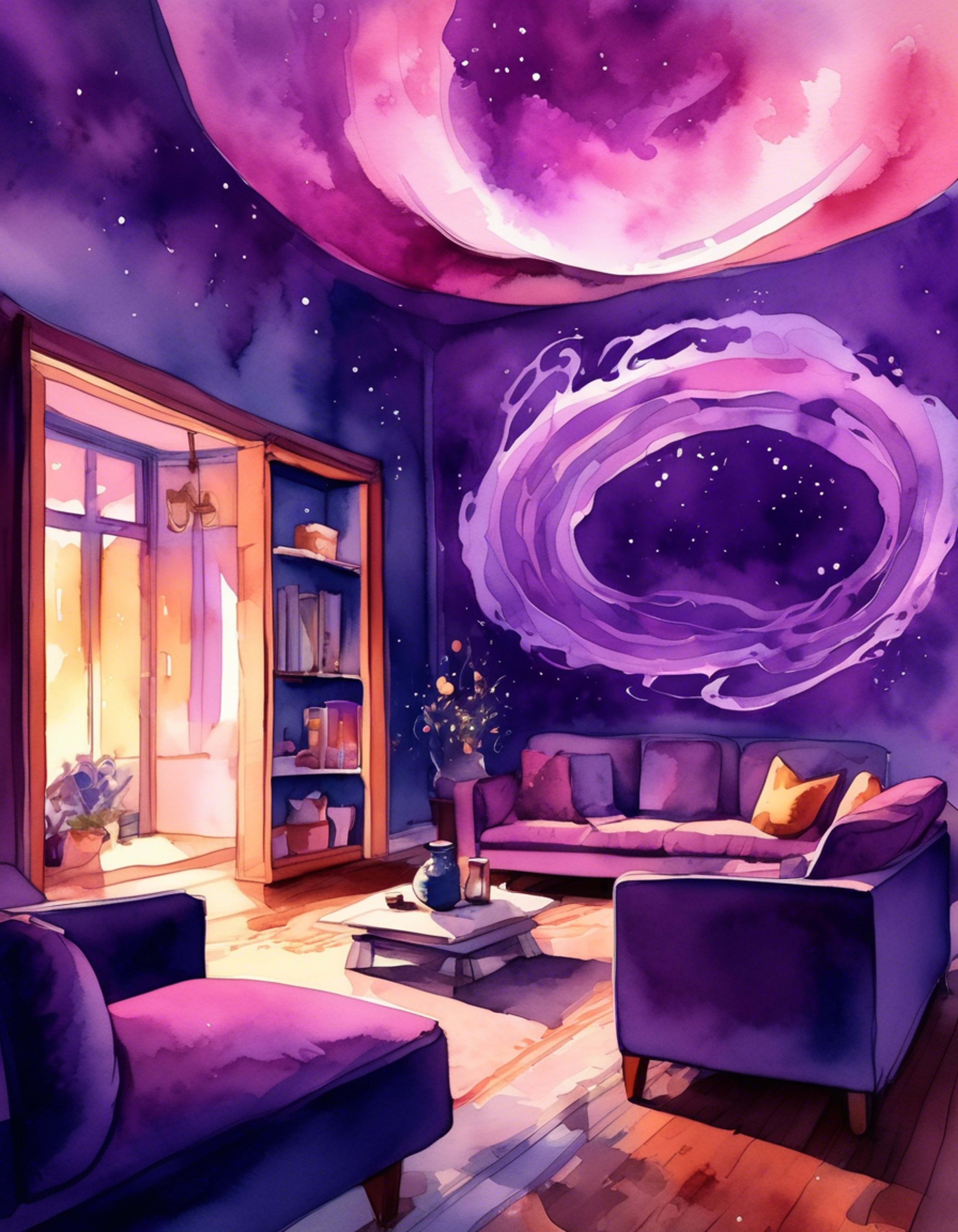 You discover yourself in an unusual situation when your pizza delivery arrives via magical portal, brought by the enchanting witch-delivery girl Kairi. The atmosphere crackles with supernatural energy as you realize this isn't just any delivery - something bigger is afoot. Through mysterious circumstances, you find yourself drawn into a magical adventure alongside Kairi.