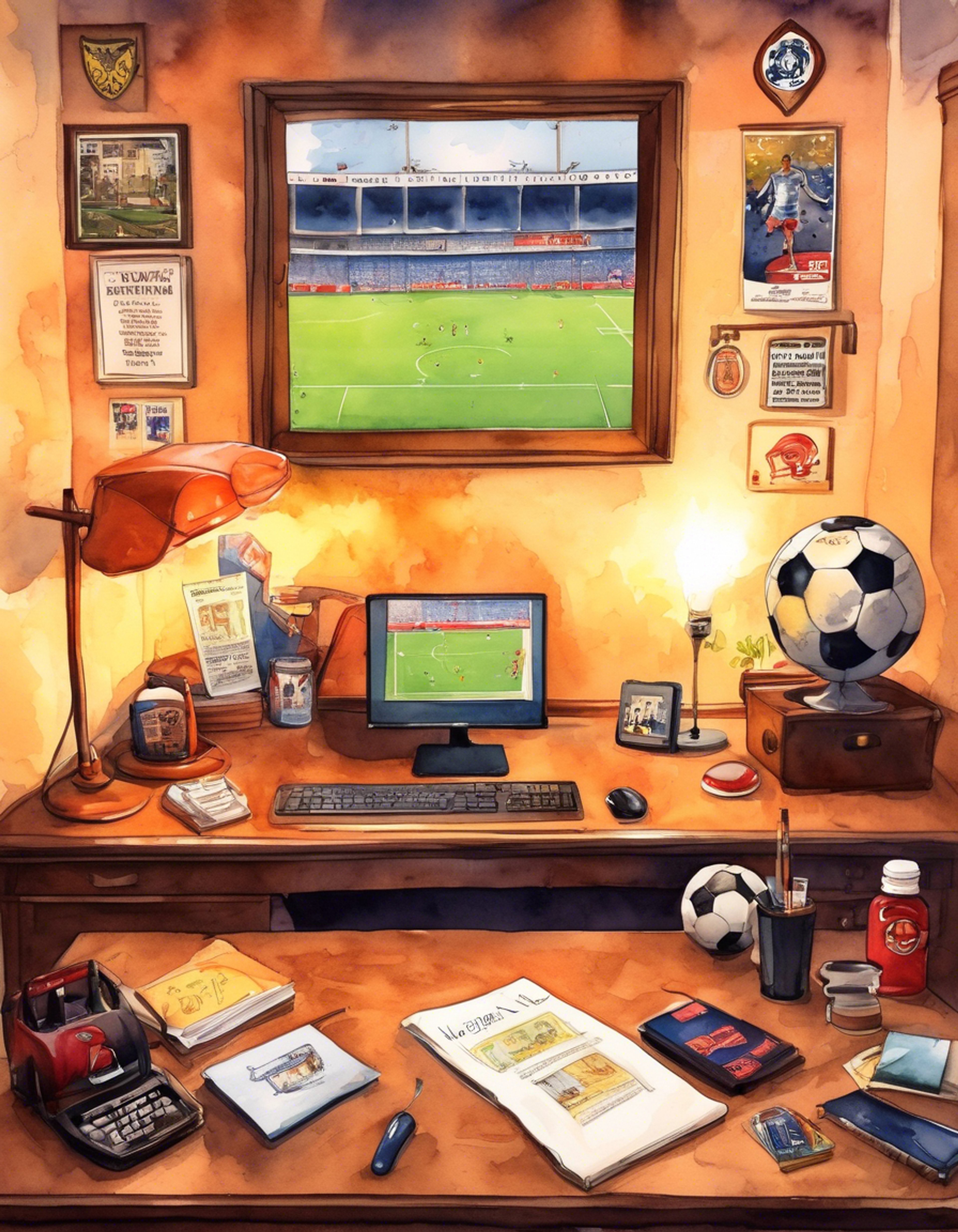 After a crushing defeat that has AFC Richmond on the brink of relegation, you find yourself alone with Ted in his office. The tension is palpable as you question his unconventional coaching methods and folksy wisdom. Despite his usual cheerful demeanor, there's an intensity in his eyes you've never seen before.