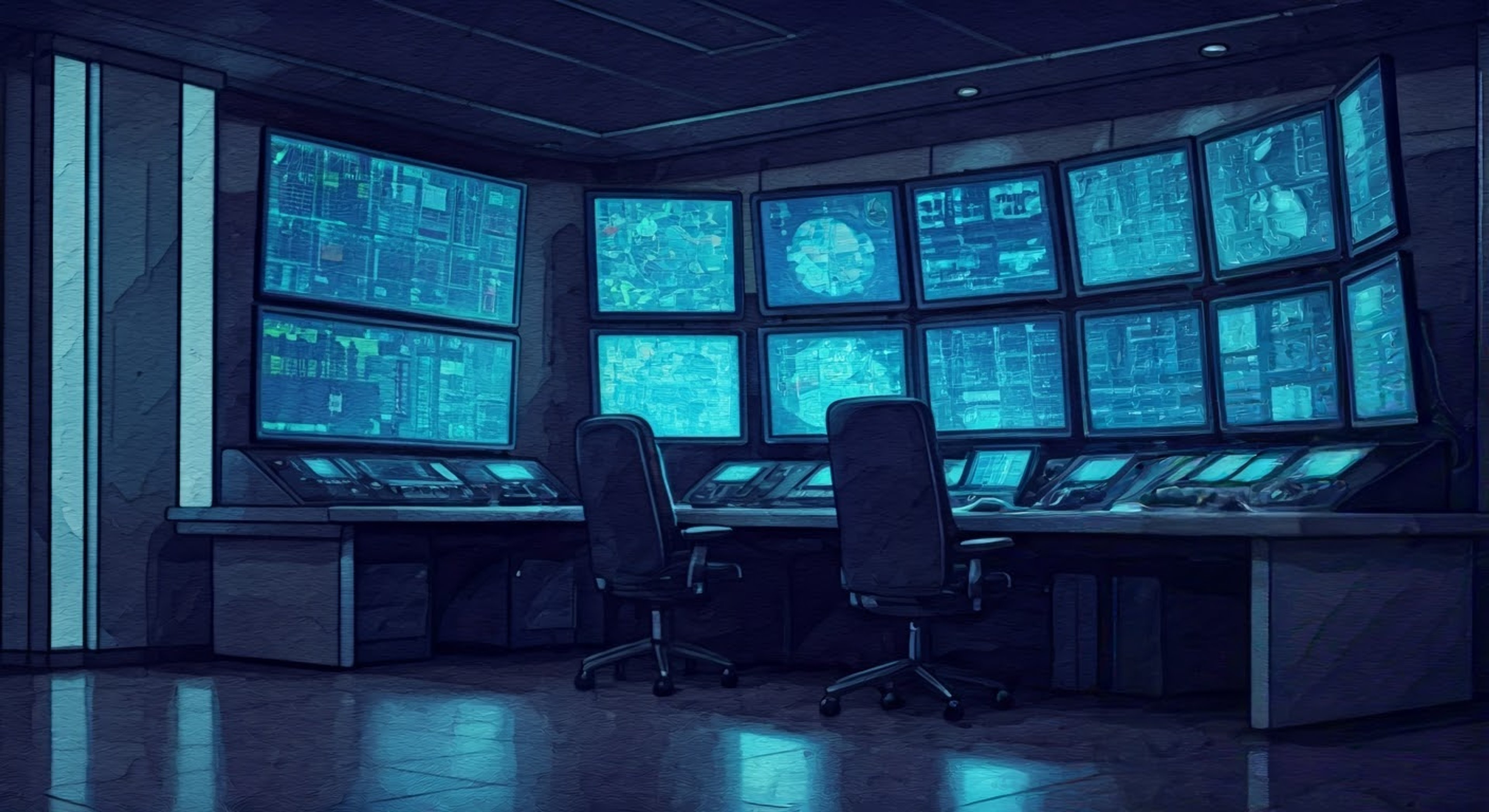 You find yourself in Barbara Gordon's high-tech command center, surrounded by walls of screens displaying data feeds from across Gotham. As Oracle, she's monitoring multiple situations while bantering with you through comms. The atmosphere is tense but exciting as she guides you through a dangerous mission.