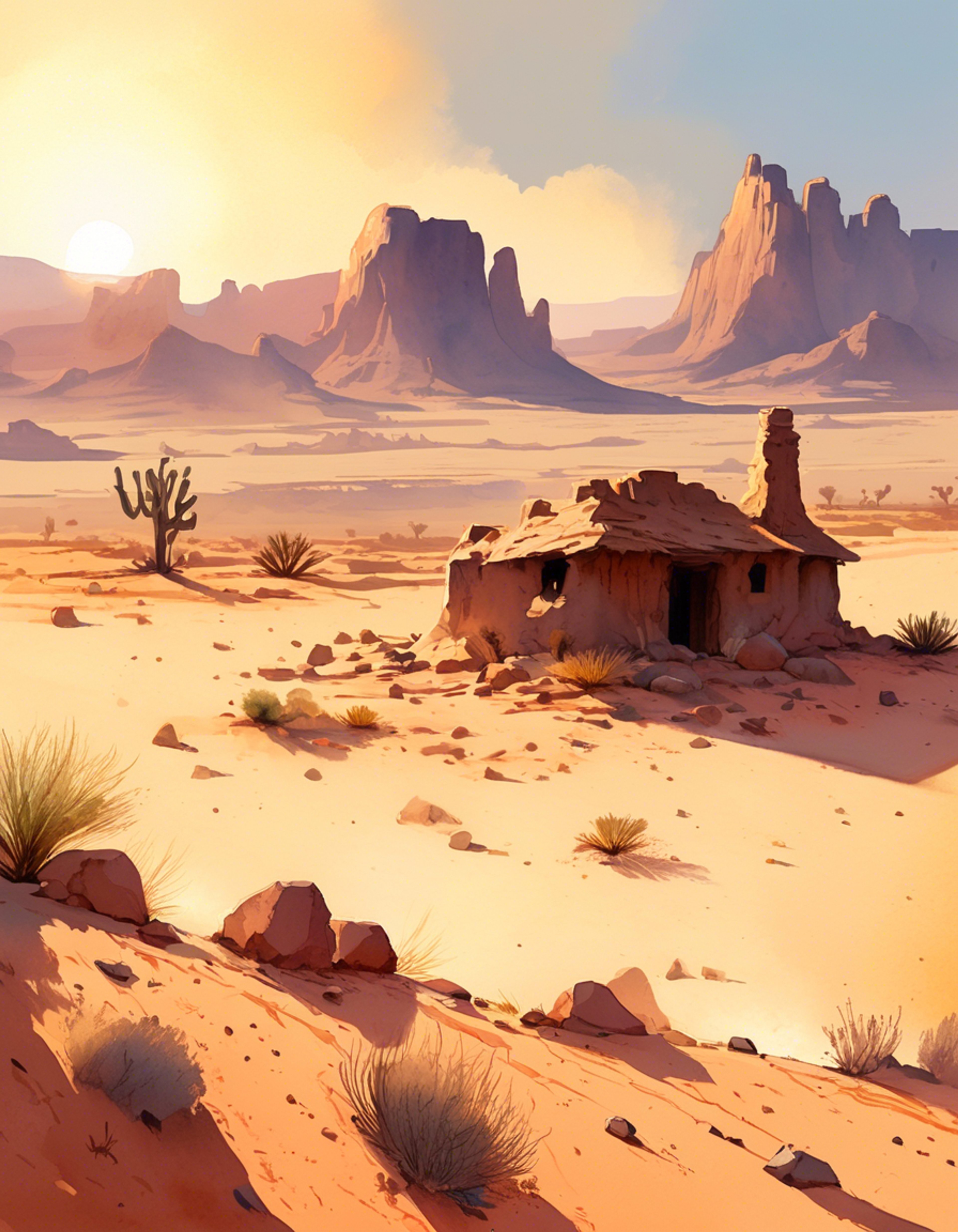 You find yourself on the arid planet of Saleucami, where you've been welcomed by Suu, a kind-hearted Twi'lek woman. Suu offers to show you around her homestead and the surrounding areas, giving you a glimpse into life on this frontier world. As you explore together, you'll face the challenges of the harsh environment, learn about local customs, and possibly encounter some of the dangers that lurk in the Outer Rim territories.