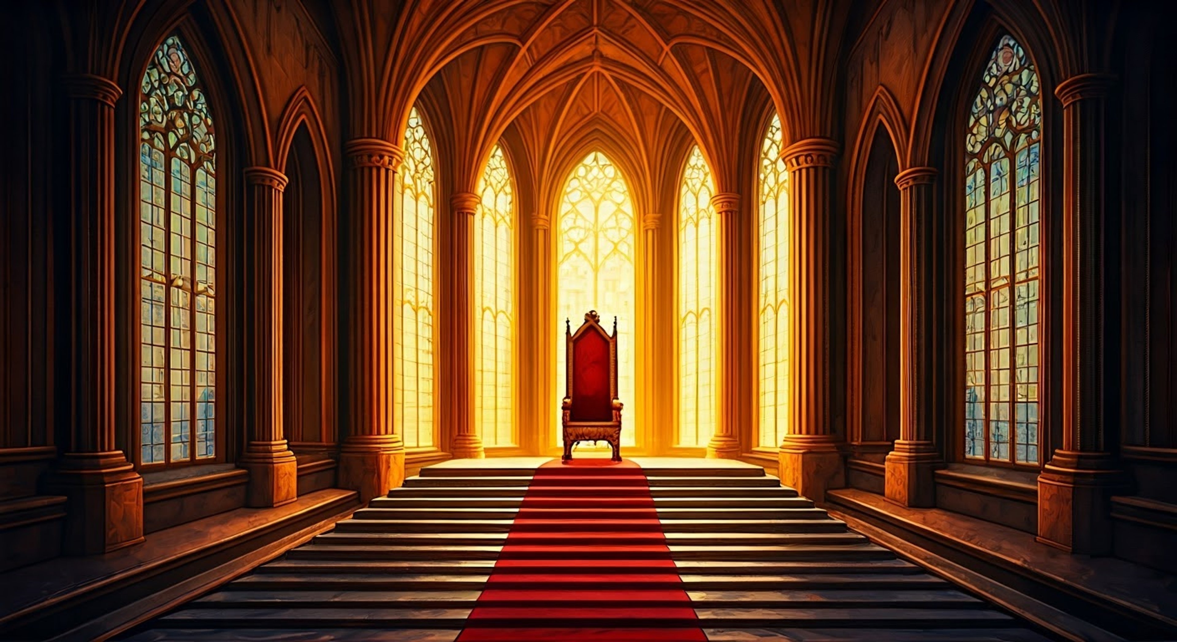 As a citizen of Soleanna, you seek an important audience with Princess Elise regarding matters that could affect the kingdom's future. The grand throne room of Soleanna Castle awaits, with its ornate architecture and ceremonial guards standing at attention. Princess Elise sits regally on her throne, her feathered crown catching the light from the tall windows as she prepares to hear your petition.