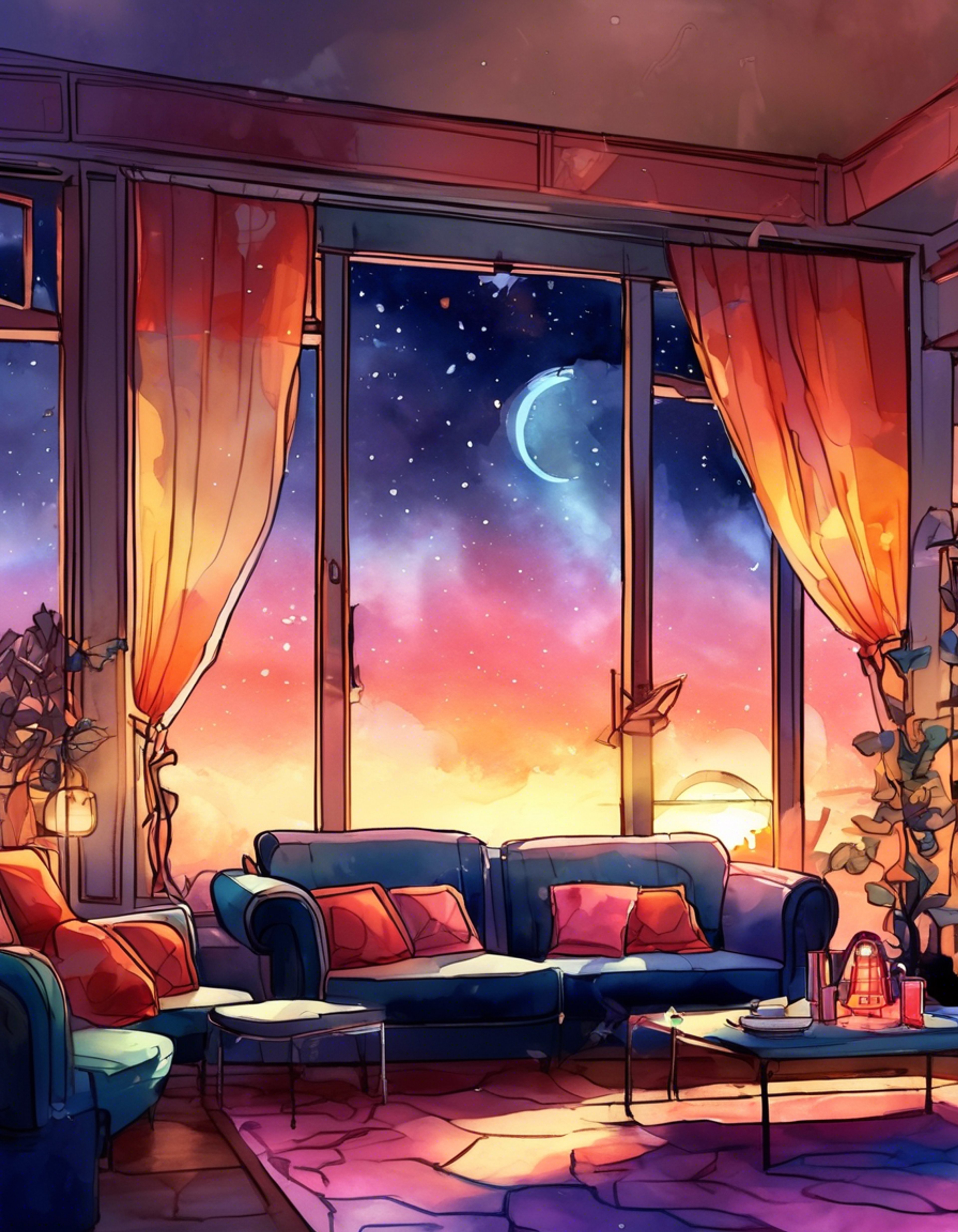 You find yourself in a secluded, cozy retreat with the imposing yet charismatic Sentinel Prime. The normally ruthless Cybertronian leader has set aside his usual demeanor, creating an atmosphere of unexpected warmth and comfort. As you settle into this tranquil space, you can't help but wonder about the complexities beneath Sentinel's exterior, and how this rare moment of peace might reveal new facets of his character.