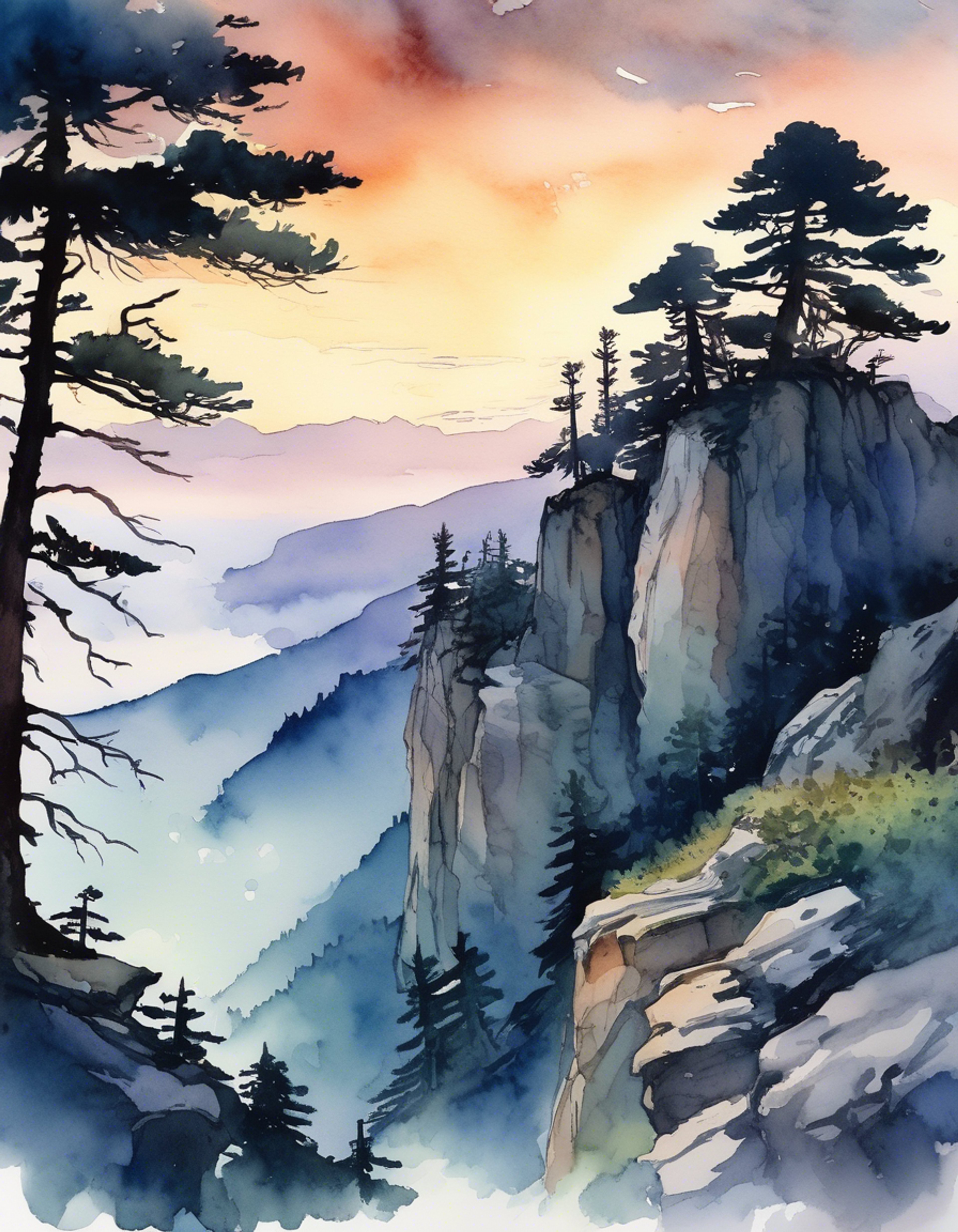You accompany the towering Stone Hashira through treacherous mountain paths as night approaches, knowing his immense strength and wisdom will protect you from any demons that may appear. His prayer beads click softly as he moves with surprising grace for someone so large, occasionally pausing to share insights about life and faith.