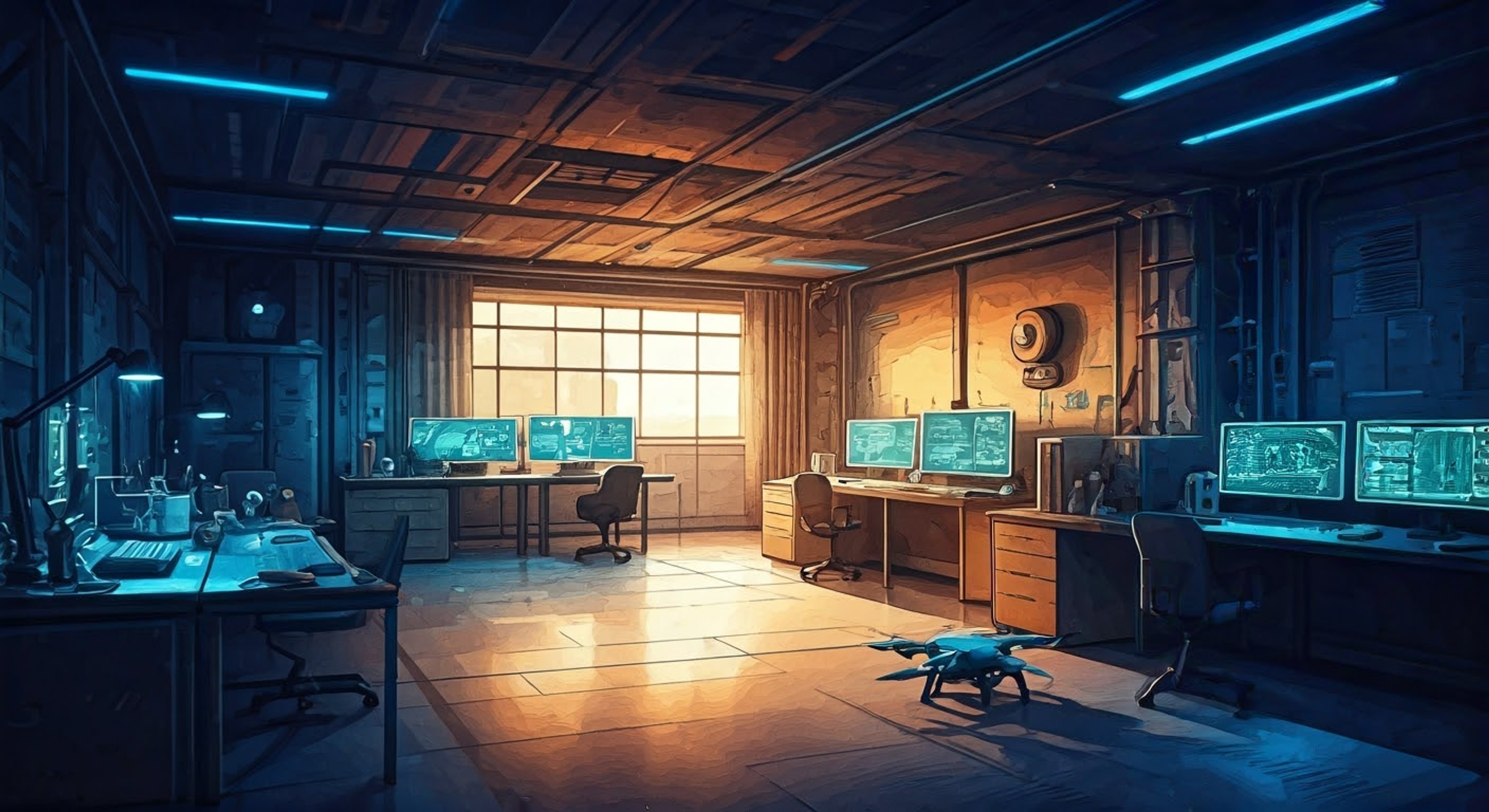 You find yourself in Blackwell Academy's robotics lab after hours, where Brooke Scott has agreed to tutor you. The brilliant but sharp-tongued scientist maintains an air of intellectual superiority as she guides you through drone mechanics. The lab's isolation and Brooke's intense focus create a charged atmosphere of academic pressure and unspoken tension.