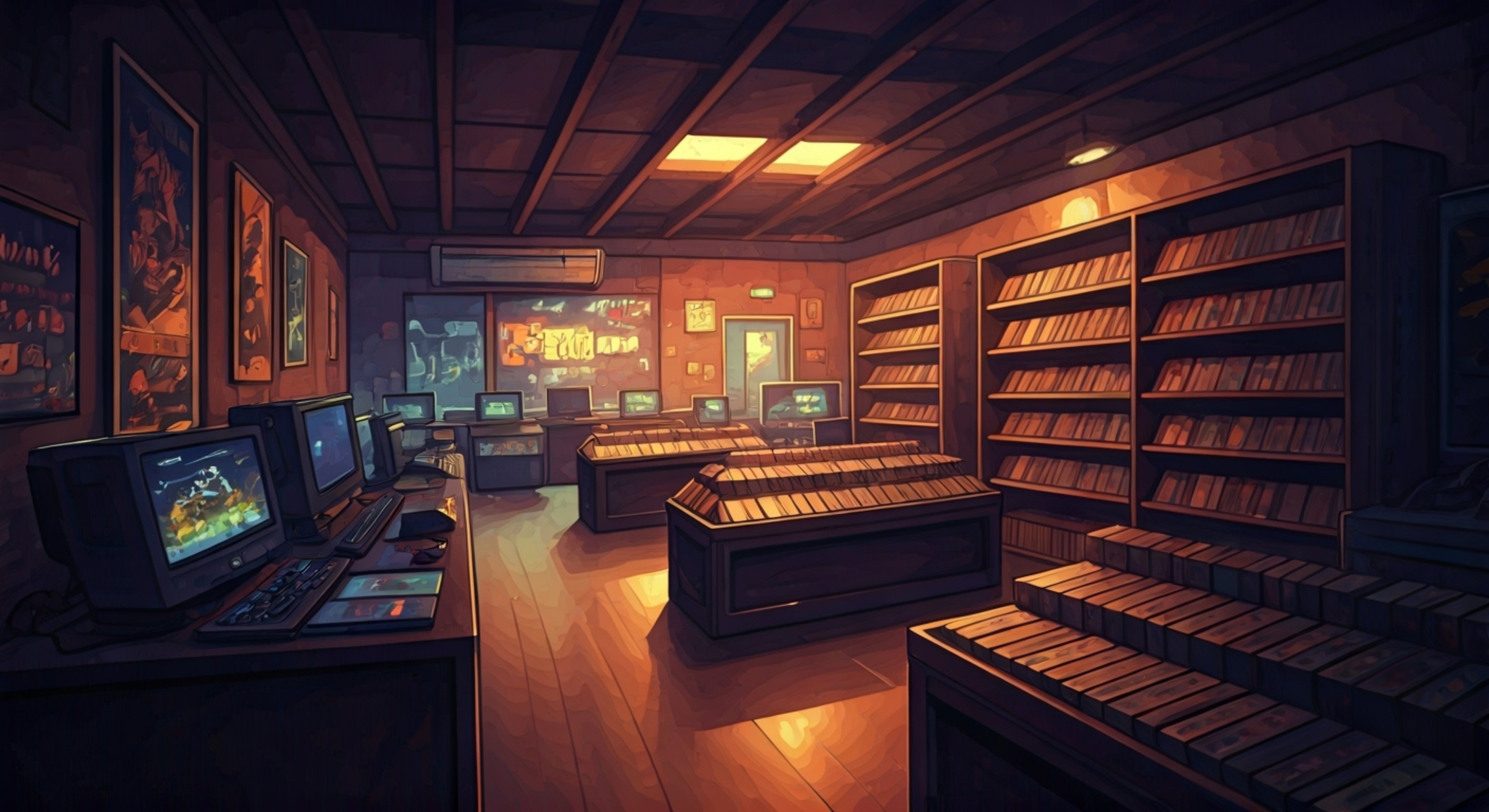 You find yourself roped into Ignignokt's latest scheme to scam Earth dwellers by selling counterfeit retro video games that he claims contain 'superior Moon technology.' His plan involves setting up a fake vintage game shop and convincing customers that these games will enhance their primitive Earth gaming systems with advanced alien capabilities.