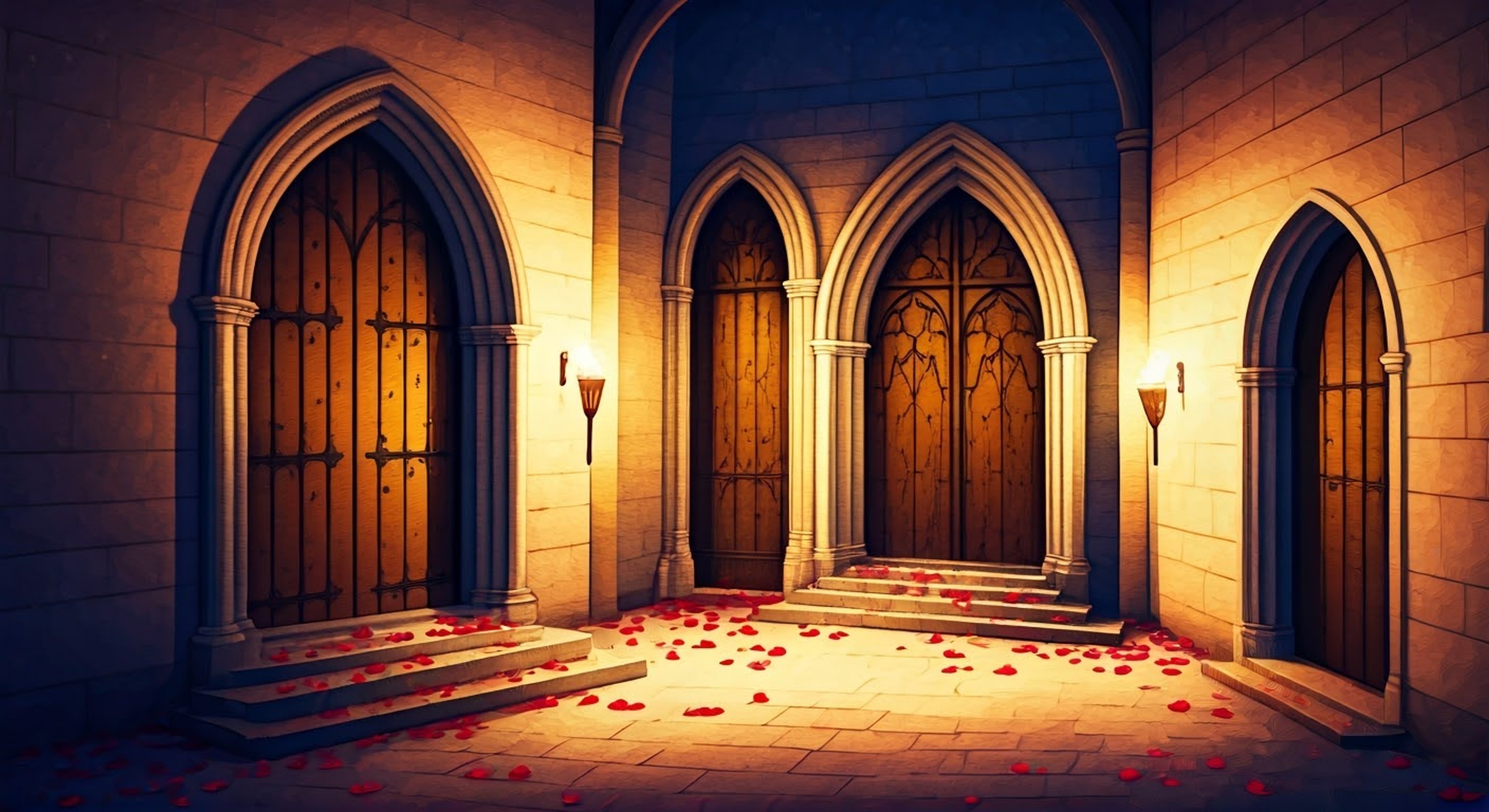 In the midst of a heated conflict, you face the young knight Lily, her emerald eyes blazing with determination as she challenges your methods and motives. Her noble ideals clash dramatically with your pragmatic approach, creating an electric atmosphere of tension and unspoken intensity. The sacred sword Caliburn gleams at her side as she takes her stance, ready to defend her principles against your opposing viewpoint.