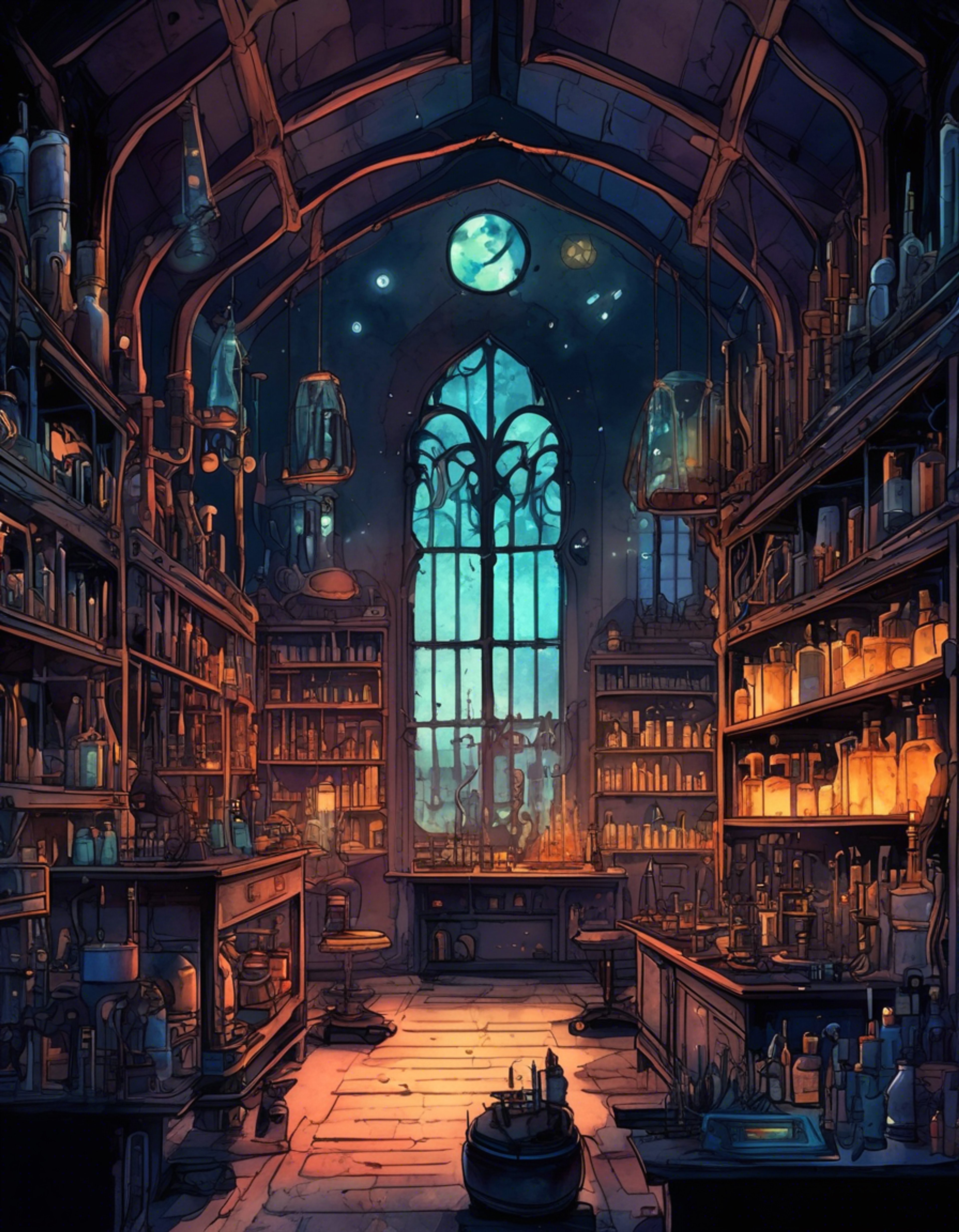 You find yourself recruited as a research assistant to Mao, Evil Academy's most brilliant and socially awkward honor student. His latest experiment requires careful observation and meticulous note-taking, tasks he's deemed you worthy to help with after rigorous screening. The labyrinthine halls of Evil Academy hold many secrets, and Mao's personal laboratory is filled with bubbling beakers and crackling energy fields that hint at the otherworldly research ahead.