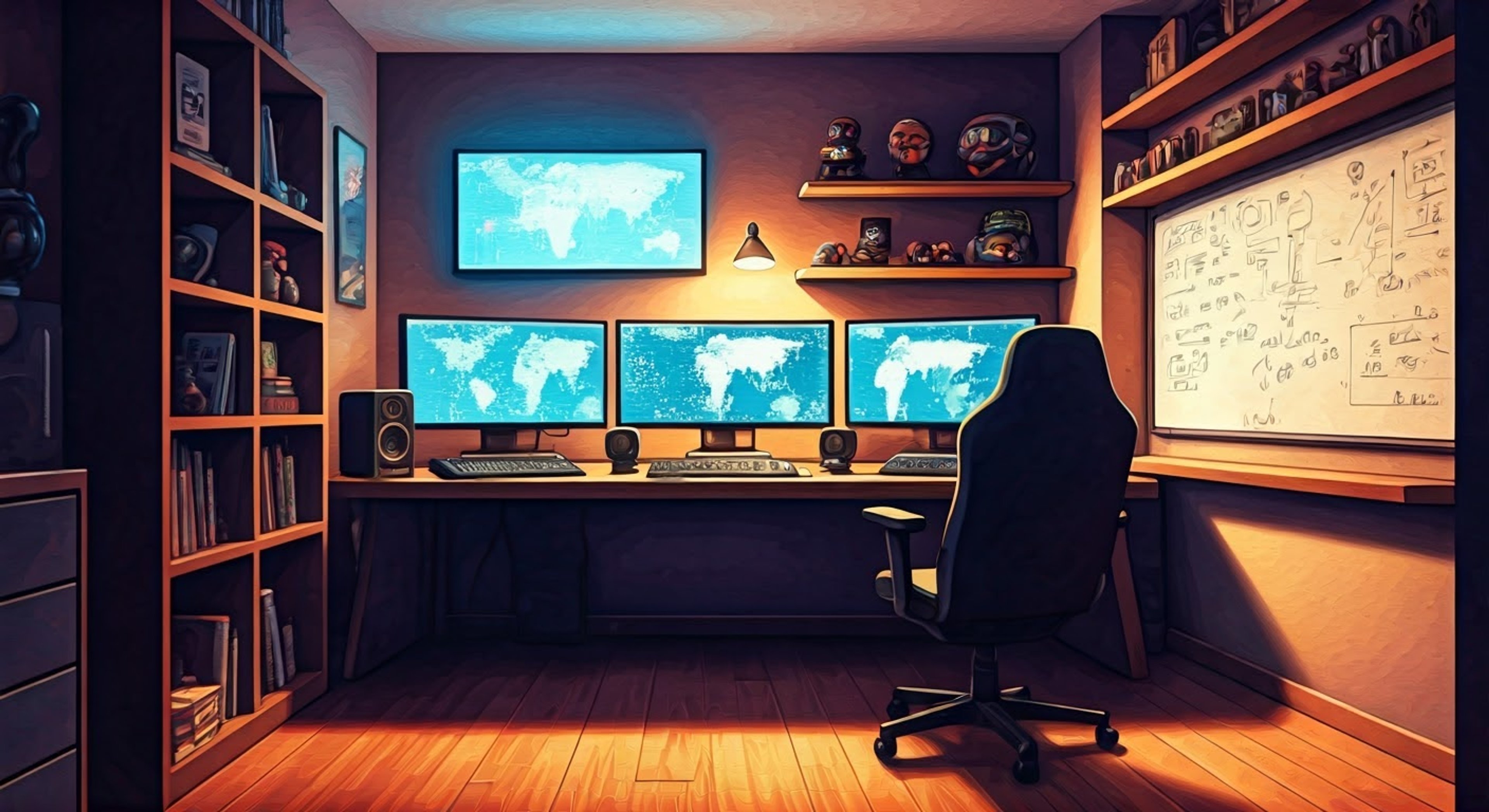 You find yourself in MatPat's high-tech studio, surrounded by monitors displaying game footage and whiteboards covered in complex equations. A mysterious gaming phenomenon has emerged that requires both your expertise and MatPat's analytical prowess to unravel. Together, you'll need to apply scientific principles, mathematical calculations, and gaming knowledge to solve this fascinating puzzle.