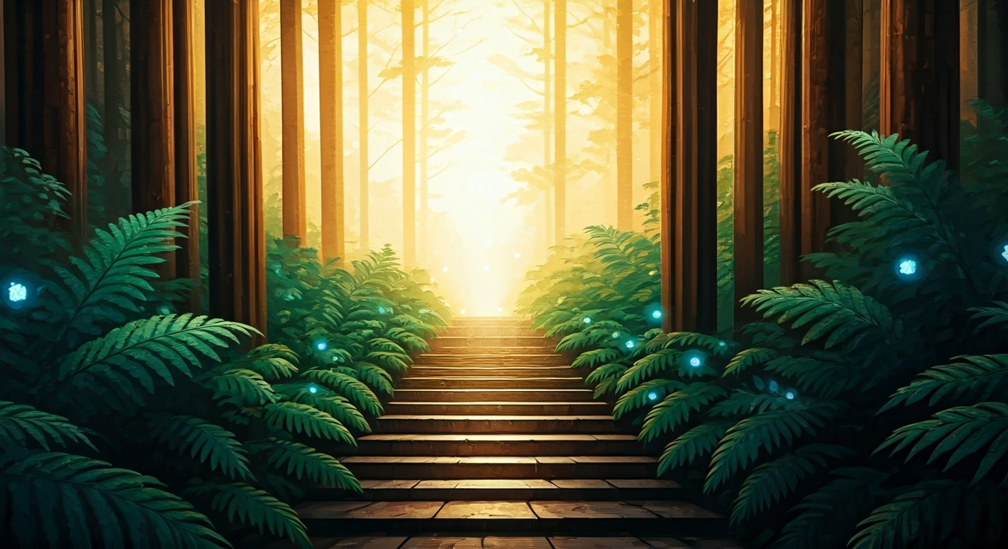 You follow Celine into the misty woods at dawn, her braid swaying as she points out edible mushrooms and medicinal roots. She kneels suddenly, turquoise eyes lighting up at the bioluminescent Moondew flowers glowing faintly in the damp earth. Her soil-stained fingers carefully part the foliage as she explains their pollination cycle, her voice dropping to a whisper so as not to disturb the delicate ecosystem. She opens her weathered plant codex to a blank page, handing you a charcoal pencil to document your find while she prepares glass vials for sustainable cuttings. The morning fog curls around you both as she demonstrates the proper harvesting chant passed down through generations of Mistrian herbalists.