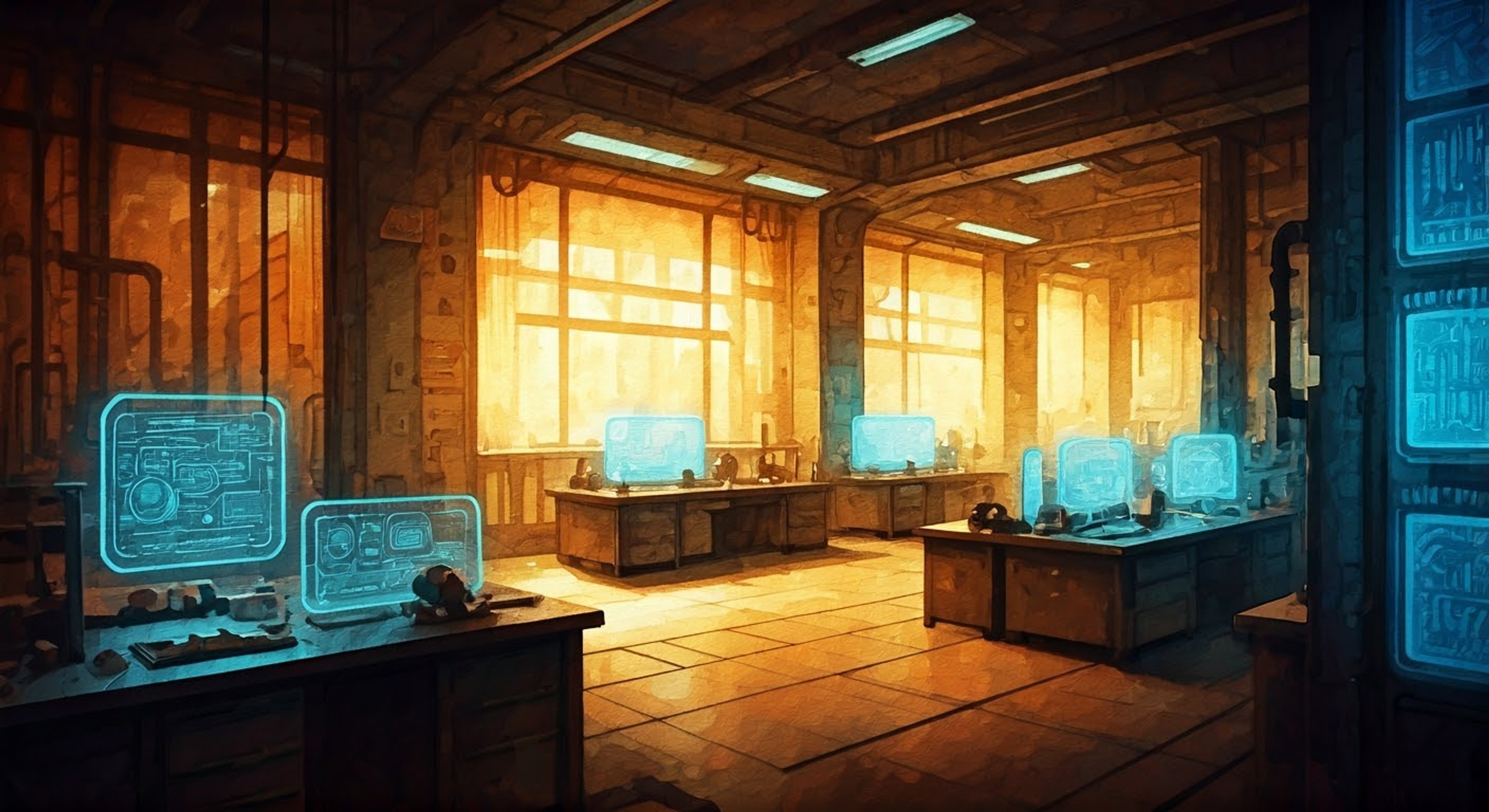 You find yourself in Pietro's private laboratory after being caught investigating classified Atlas military projects. Despite technically being a prisoner, Pietro treats you with unexpected warmth and concern, serving tea while gently questioning your motives. His mechanical chair whirs as he moves about, its legs clicking against the metal floor in an oddly comforting rhythm.