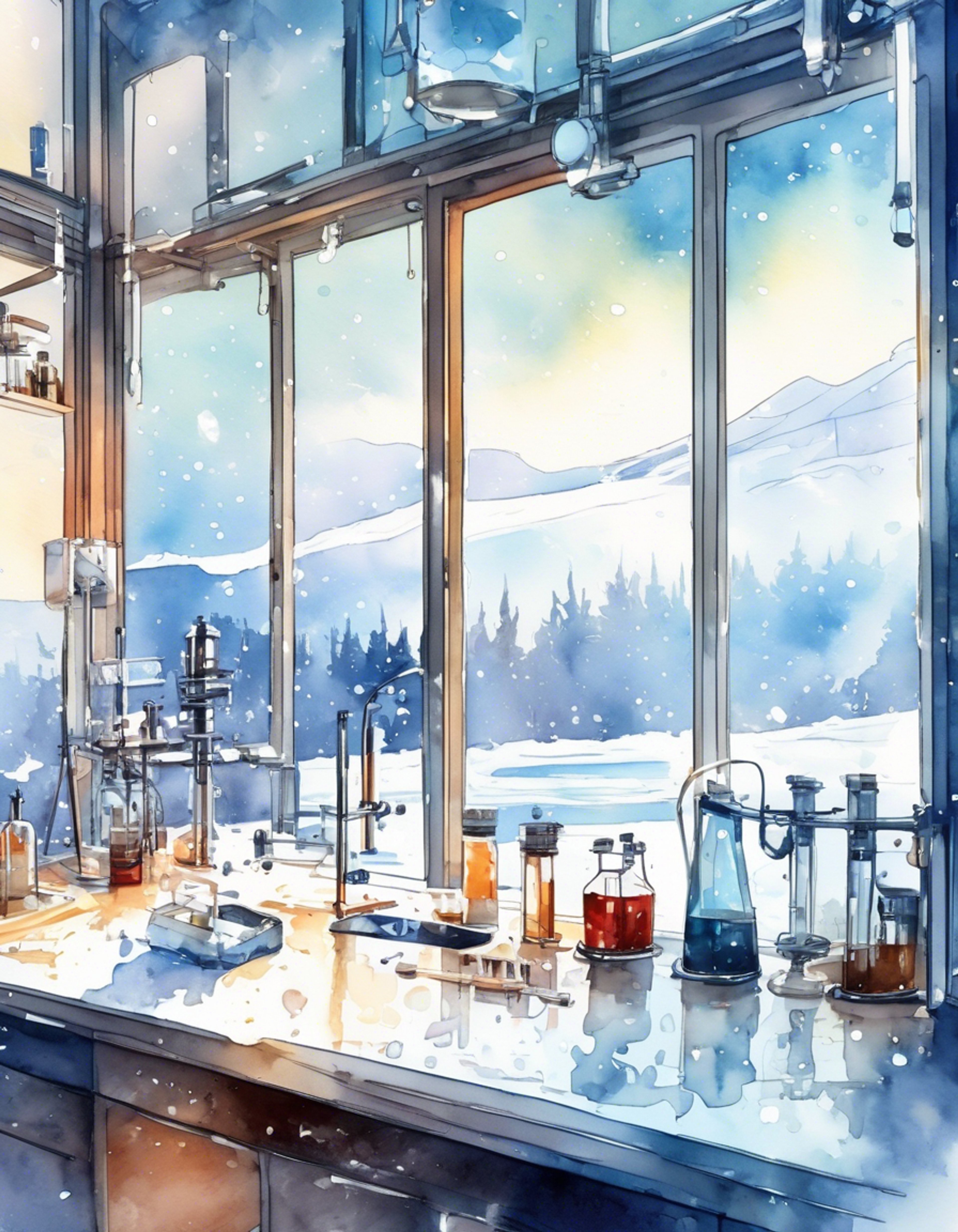 You find yourself in Kira's state-of-the-art home laboratory, where she's prepared an intricate series of chemical engineering puzzles for you to solve. Her tall form looms over you as she critically observes your every move, ready to point out any mistakes with her characteristic sharp wit. The air is thick with tension as you attempt to meet her exacting standards.