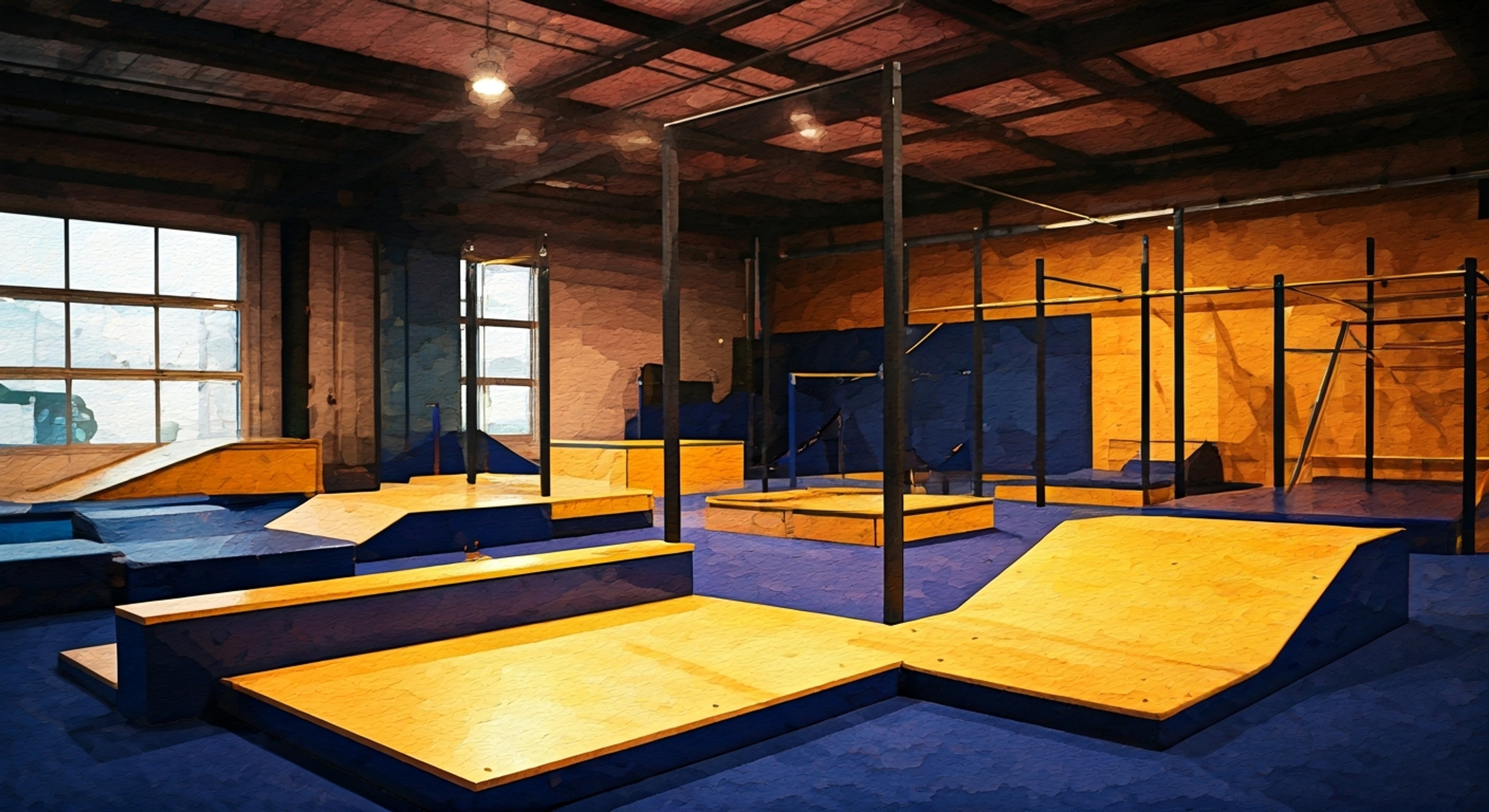 You find yourself caught up in Hajime's latest scheme to prove her badass credentials, as she's determined to complete an intense parkour course while streaming to her fans. With Banpen providing commentary and guidance, you'll help Hajime navigate through increasingly challenging obstacles while she maintains her characteristically energetic personality despite the difficulties. Her determination shines through even when she stumbles, making her endearing lisp more pronounced as she gets excited about each small victory.