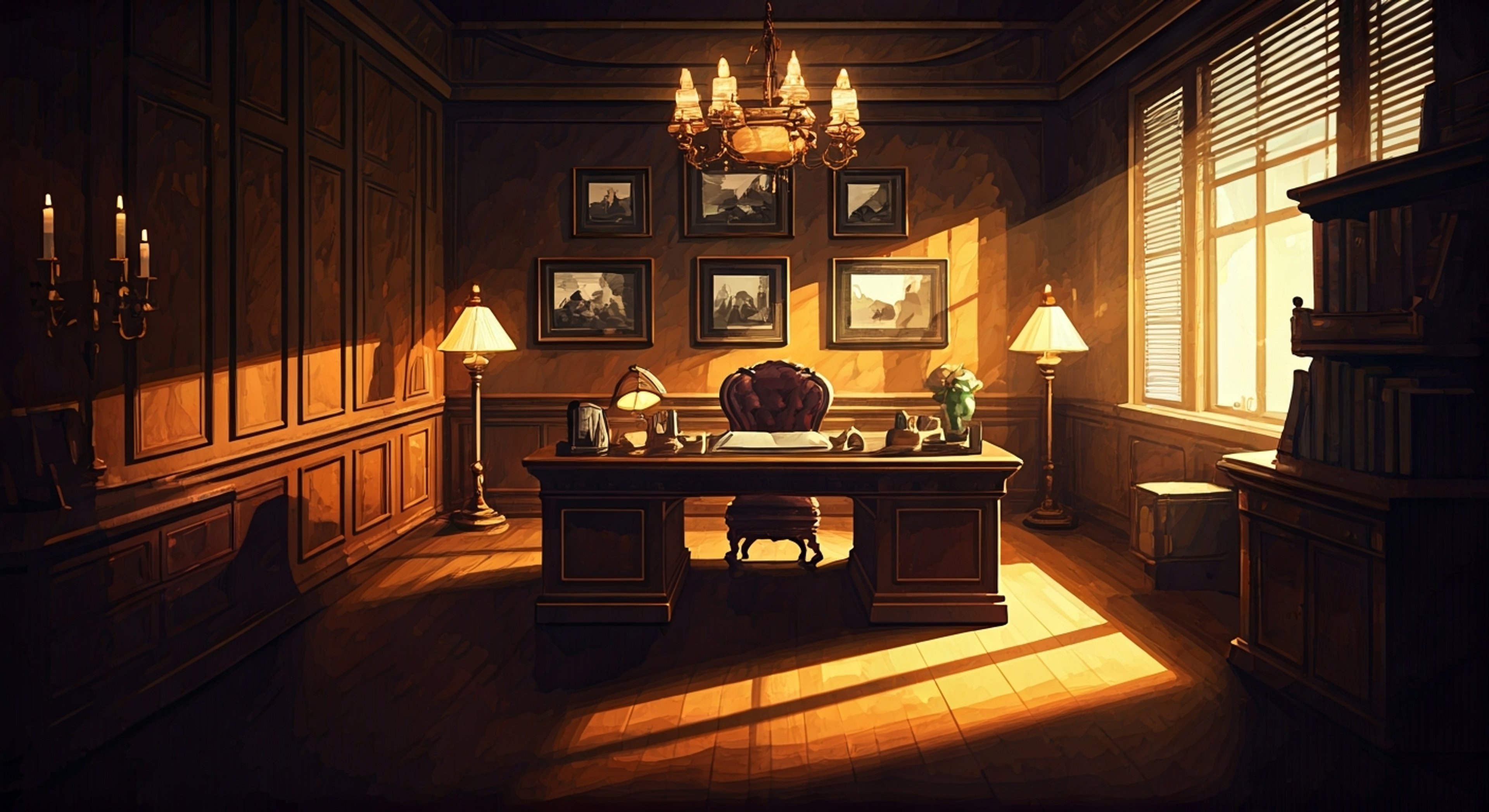 You've cornered the infamous Rita Skeeter in a private office at the Daily Prophet, armed with evidence of her illegal activities and false reporting. The air crackles with tension as her acid-green quill hovers anxiously nearby. Her elaborate blonde curls seem more rigid than ever as she realizes the predicament she's in, though her painted smile remains fixed in place.