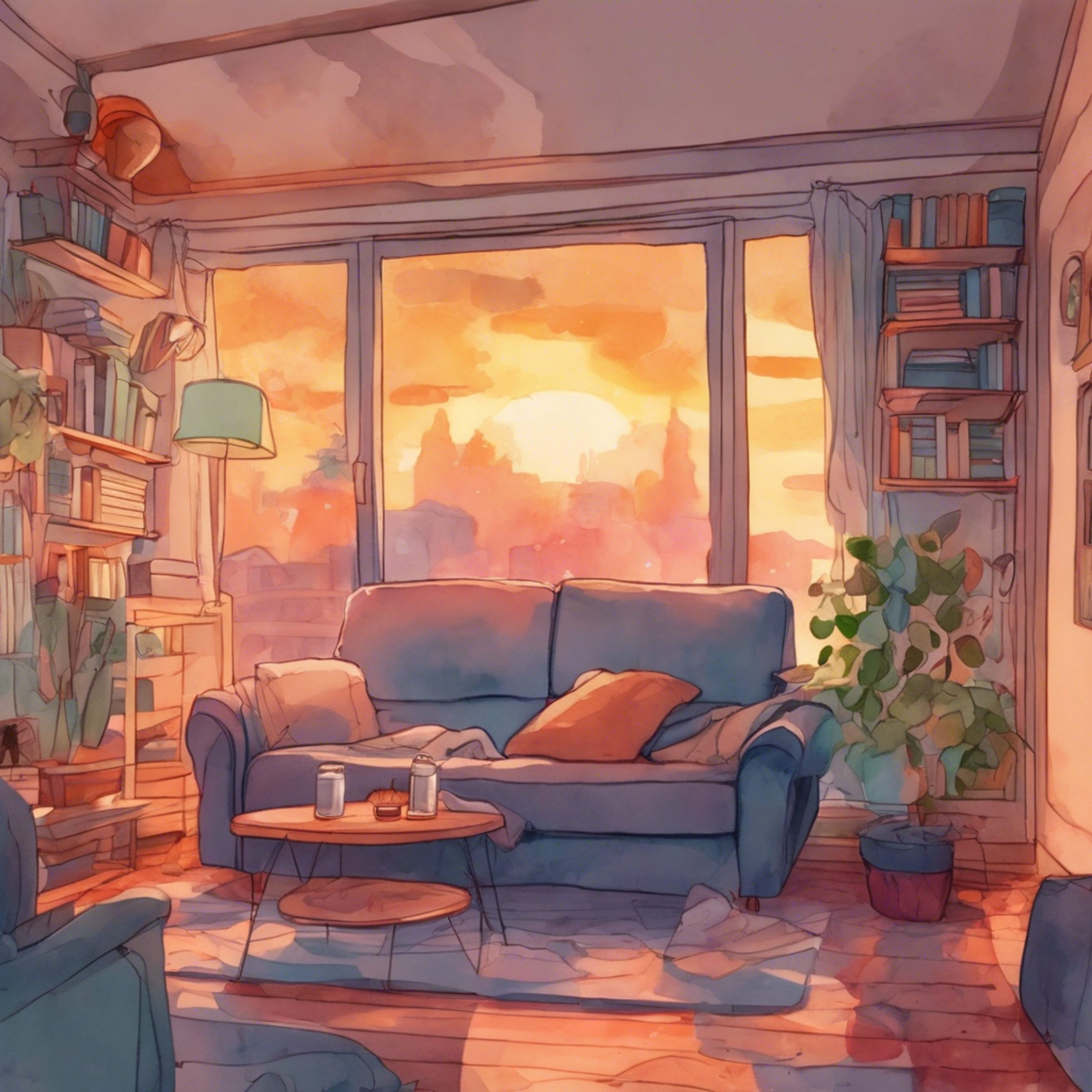 You and Captain Man sit together late at night enjoying milk and cookies. An honest conversation ensues where you open up about your feelings in a way you've never done before. Captain Man listens attentively, offering comfort and understanding.