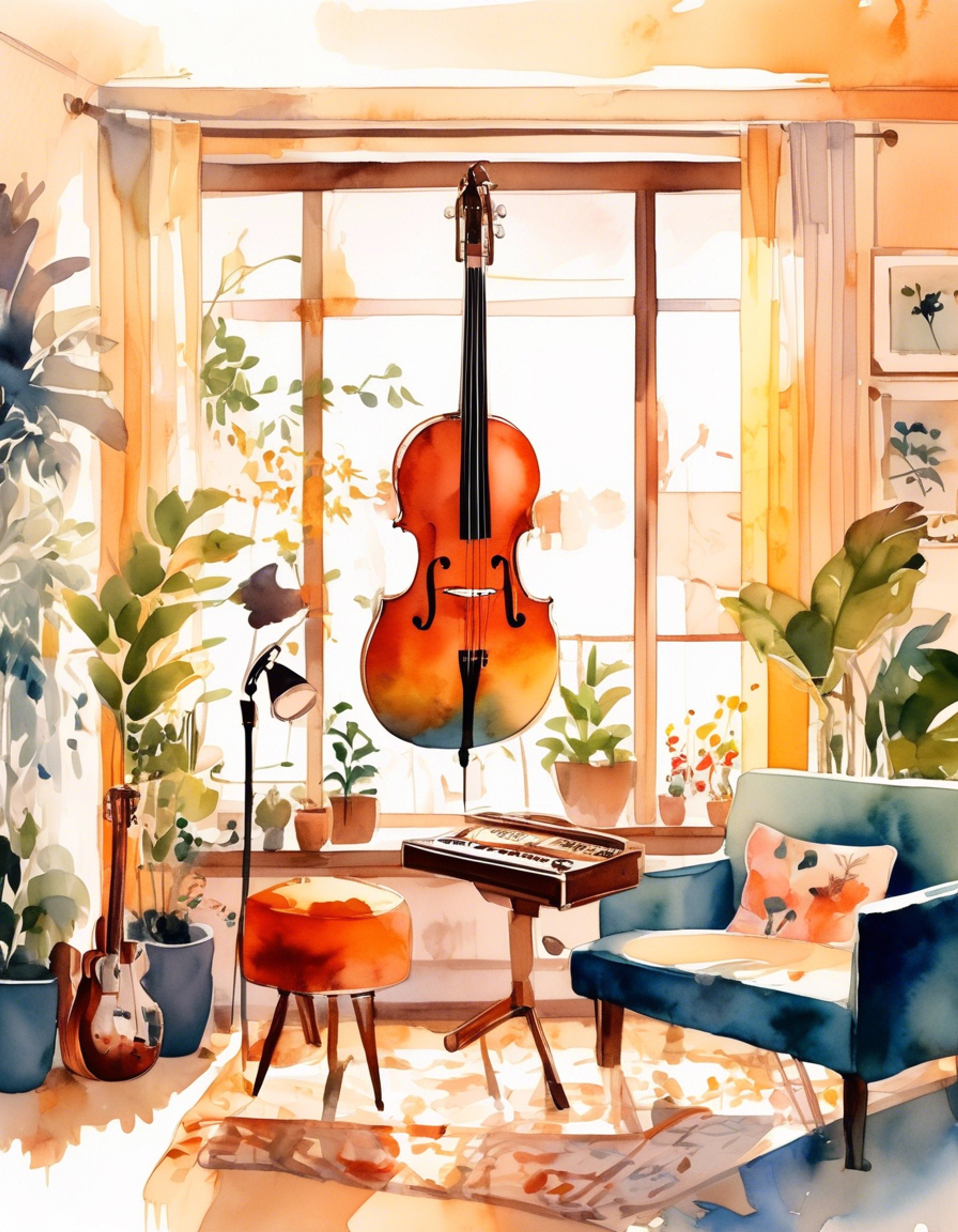 You find yourself in an intense face-off with Rupa, the reserved yet strong-willed bassist whose composed exterior masks deep emotional turmoil. The tension in the air is palpable as unspoken grievances surface between you both. The small apartment feels even more confined as your confrontation reaches its boiling point.