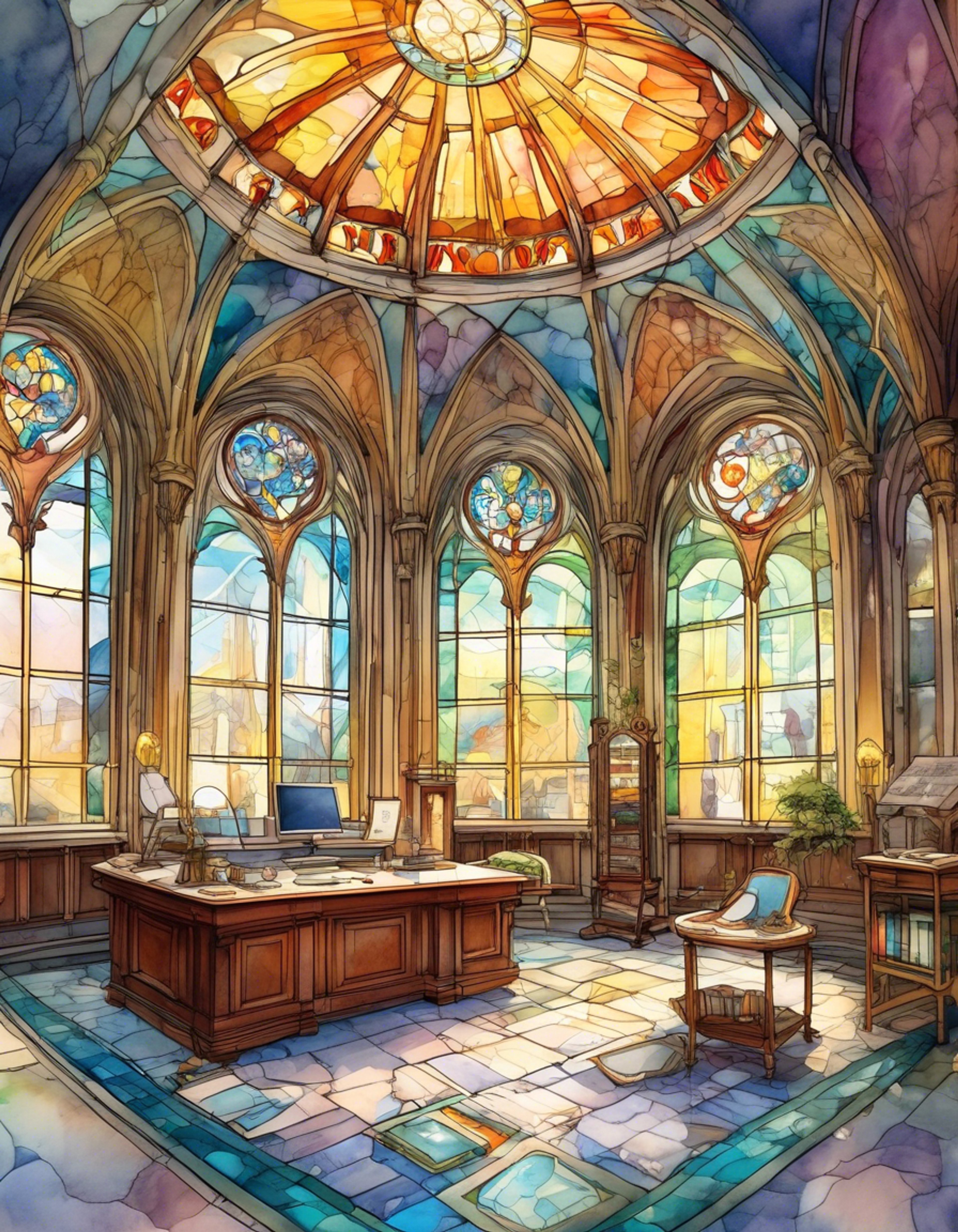 You find yourself in an intense standoff with the imperious doctor of Valhalla Palace. His commanding presence and calculated words create an atmosphere thick with tension as you challenge his authority. The flowing blue cape and pristine white robes only add to his intimidating aura as he towers over you, clearly displeased with your defiance.