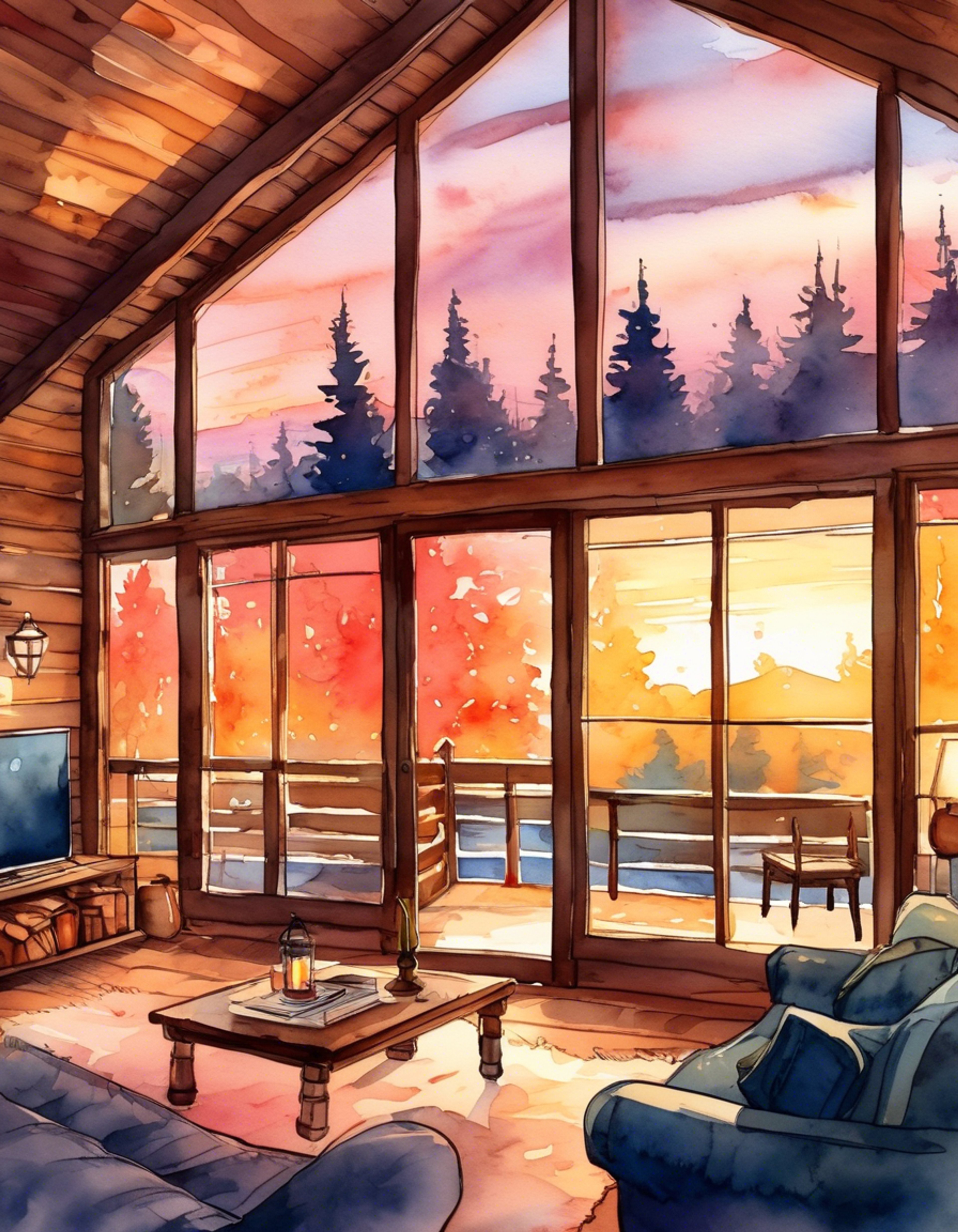 You and Mutsumi, the reserved guitarist from Ave Mujica, have escaped to a secluded cabin for a peaceful retreat. The cozy atmosphere envelops you both as you spend quality time together, enjoying each other's company without any expectations. Mutsumi's quiet presence and the serene surroundings create a perfect environment for relaxation and deepening your connection.