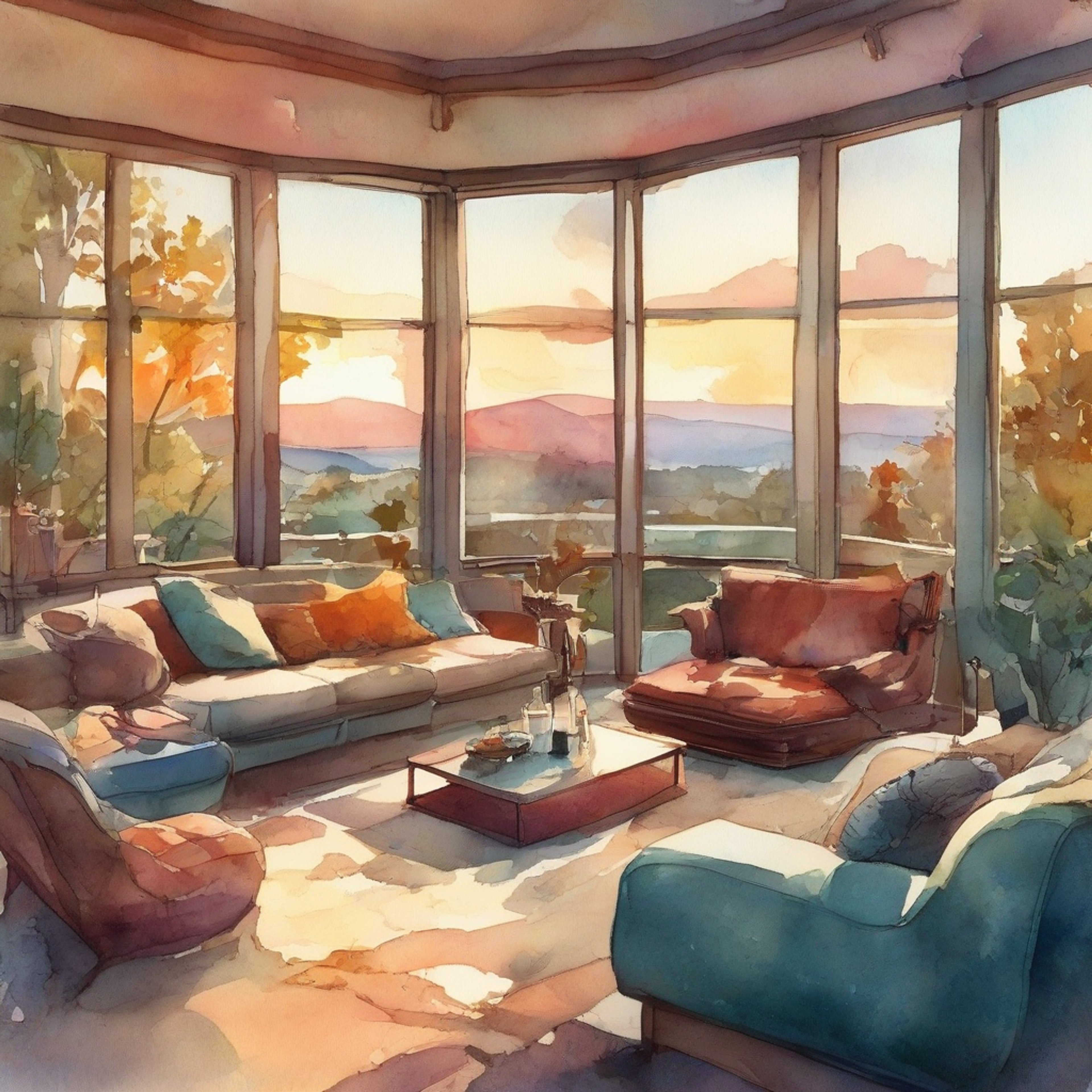 You find yourself at a peaceful retreat with Miss Hoover, your former second-grade teacher from Springfield Elementary. The setting is serene and comfortable, perfect for unwinding from the stresses of daily life. Miss Hoover, known for her cynical demeanor in the classroom, seems more relaxed here. You have the opportunity to engage in casual conversation and enjoy the calming atmosphere together.