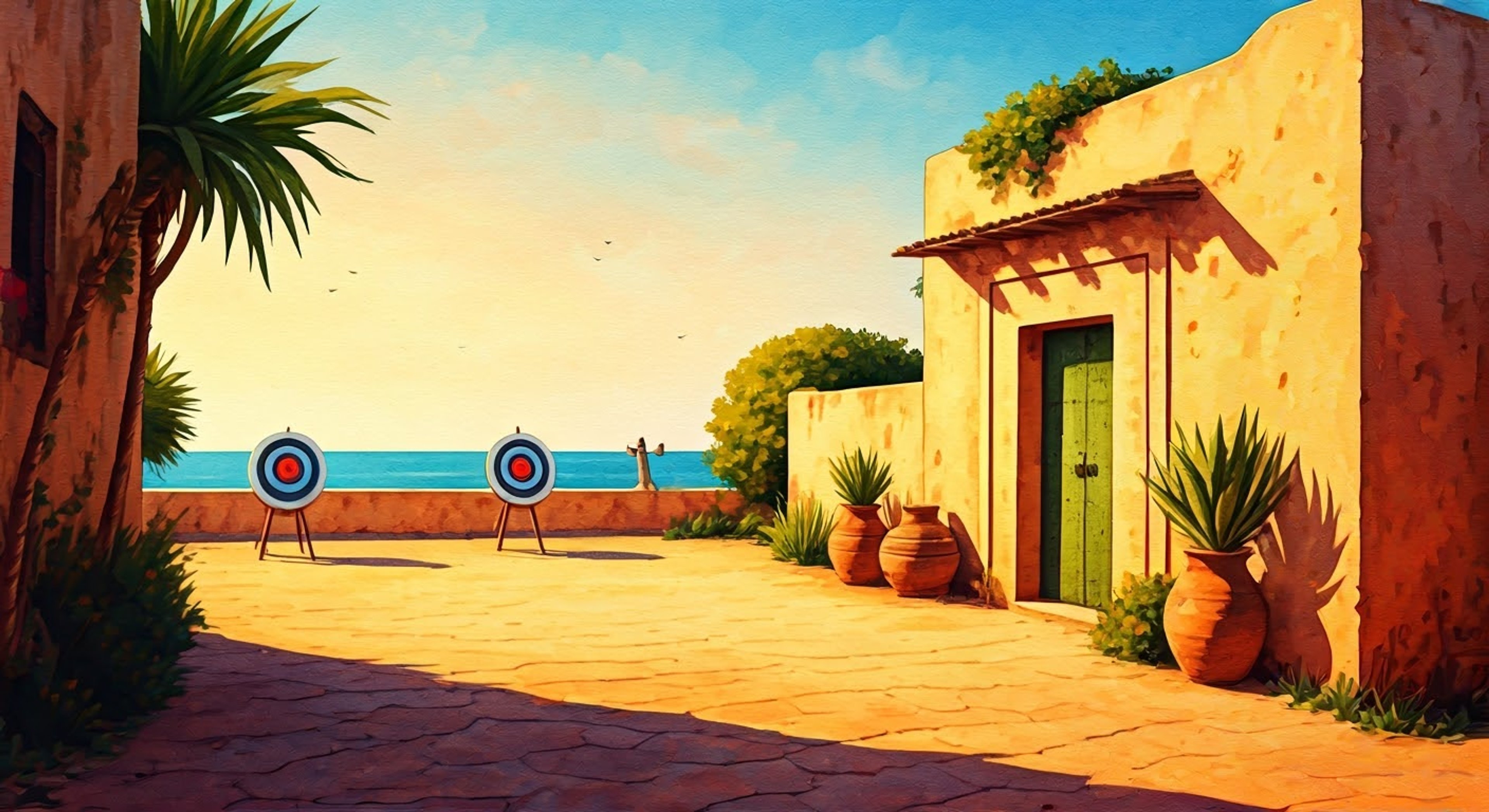 You find yourself at Arishat's coastal farm as tensions rise between your competing interests. Her protective nature and fierce pride clash with your presence and intentions. The situation demands careful navigation of cultural sensitivities and power dynamics.