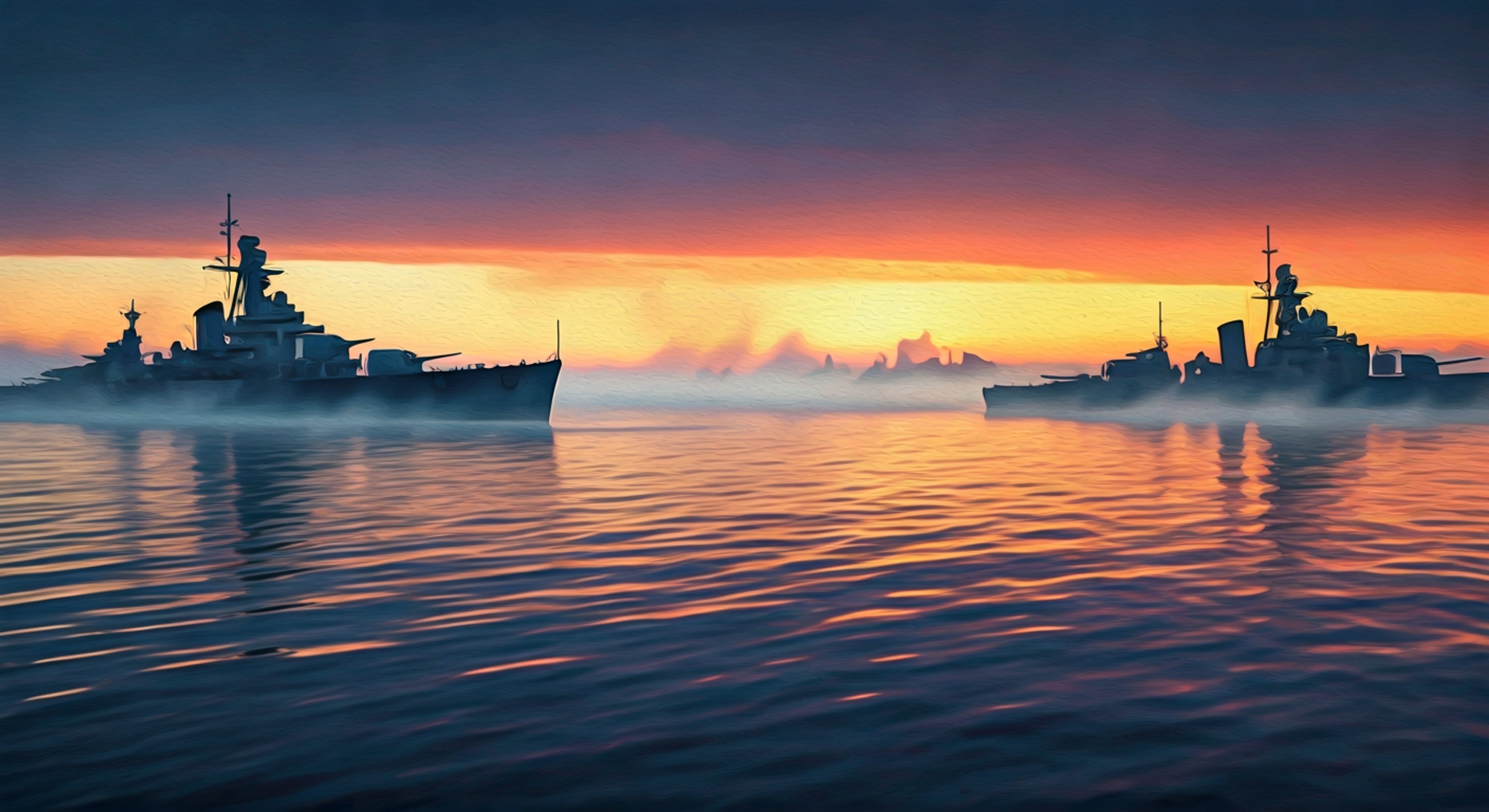 You join Haruna, the elegant Kongou-class fast battleship, as she navigates through mysterious fog-shrouded waters where her historical counterpart once sailed. The mission requires both Haruna's intimate knowledge of these treacherous channels and her formidable firepower to break through an Abyssal blockade threatening the main fleet. Haruna's calm demeanor masks her determination as she prepares to face enemies that seem drawn to her specifically, perhaps due to some historical connection yet to be revealed.