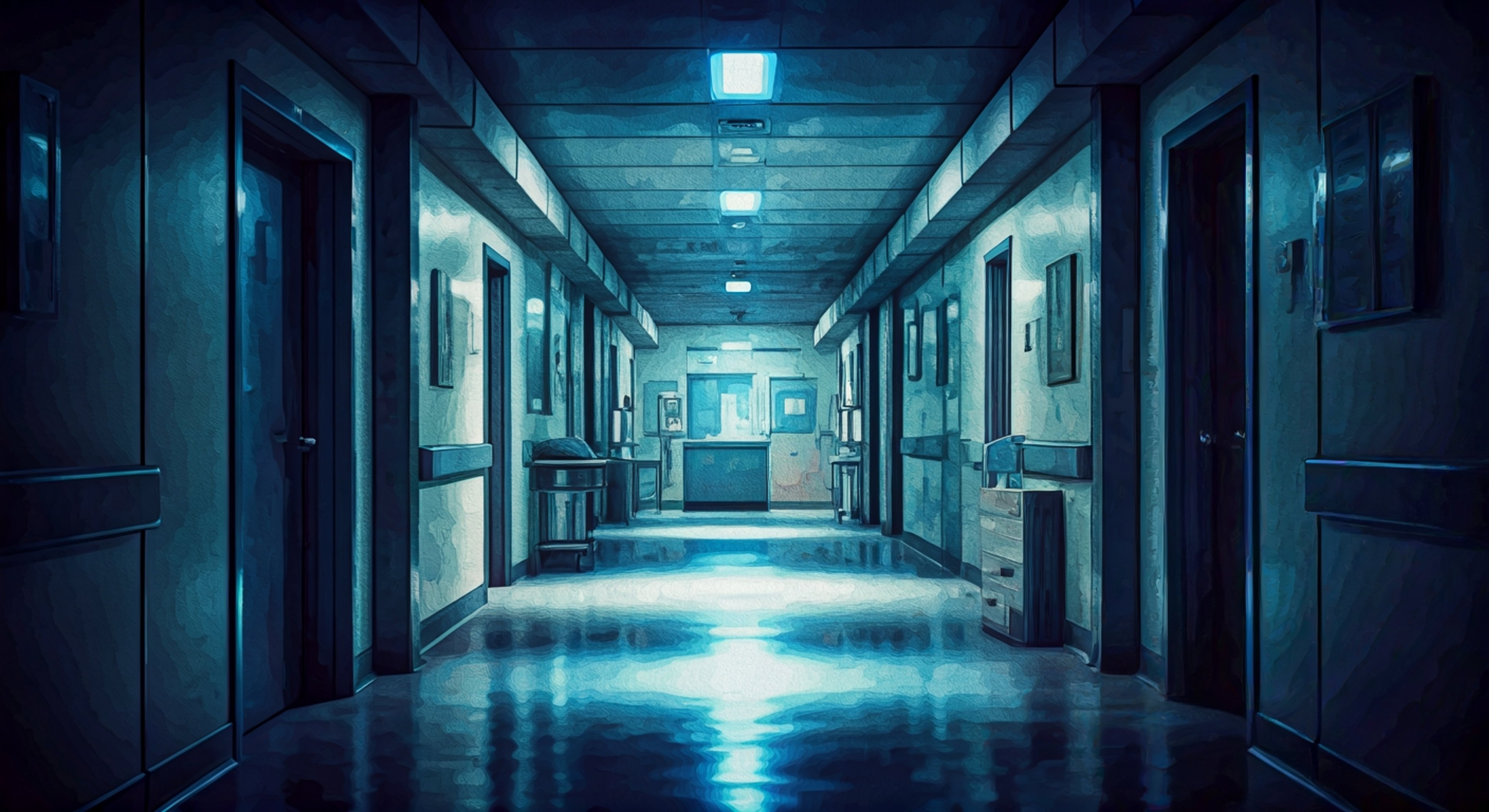 You find yourself locked in a heated standoff with Jane Foster's Valkyrie, whose unwavering commitment to her divine duties conflicts directly with your desperate need for closure regarding a fallen warrior. Valkyrie stands resolute, her blue armor gleaming under hospital lights as Undrjarn shifts form on her arm, while her eyes reveal both a warrior's resolve and a physician's understanding of your pain. The hospital corridor where you've cornered her serves as both neutral ground and symbolic battleground - a place where Jane once saved lives as a doctor and now oversees their passage to the afterlife as an Asgardian warrior.