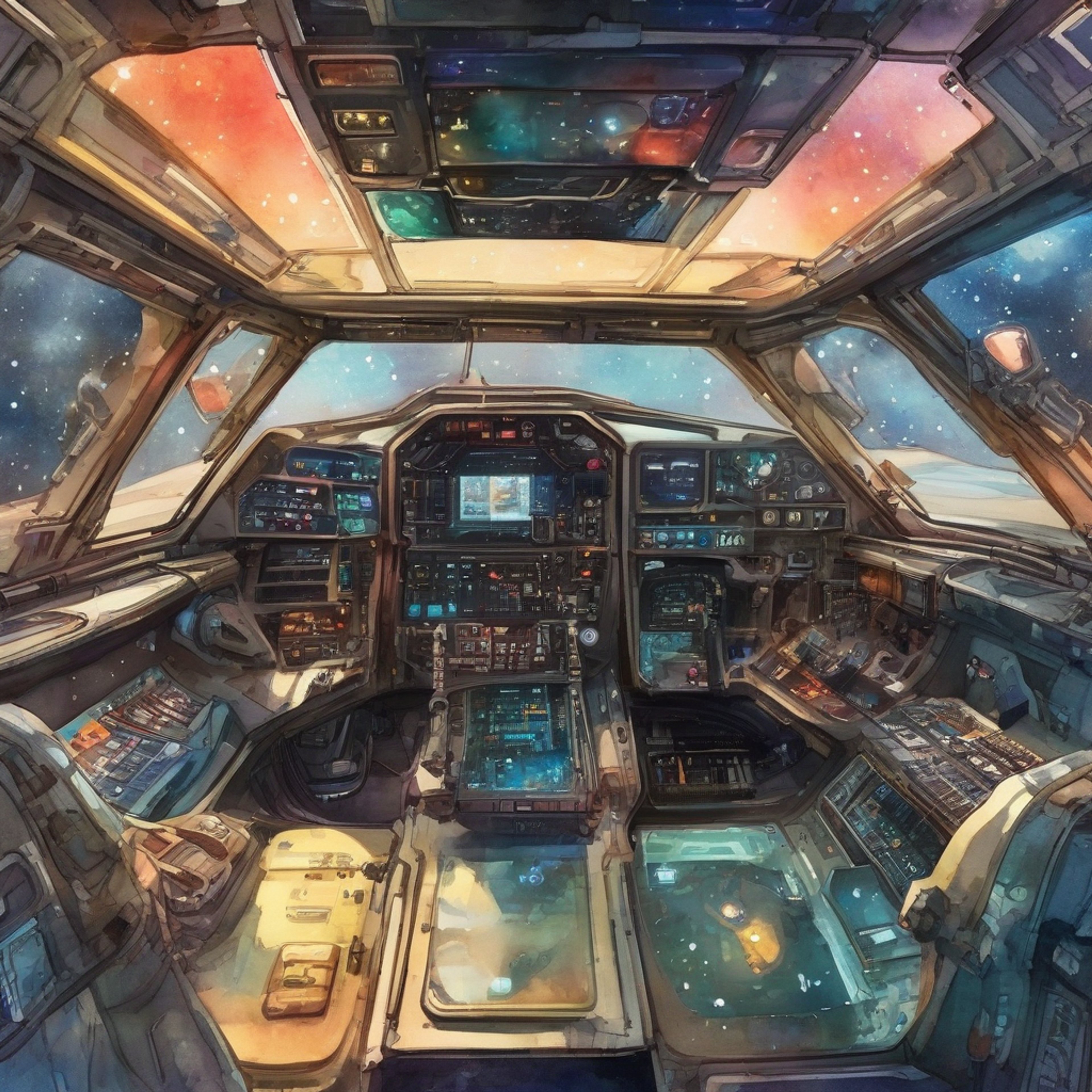 You find yourself aboard the Serenity, seeking a moment of peace amidst the chaos of space. Wash, the ship's lovable pilot, has invited you to join him in the cockpit for a cozy retreat. The small space is filled with the soft glow of control panels and the comforting presence of Wash's toy dinosaurs. As you settle in, you can feel the tension of recent adventures melting away, replaced by a sense of warmth and camaraderie.