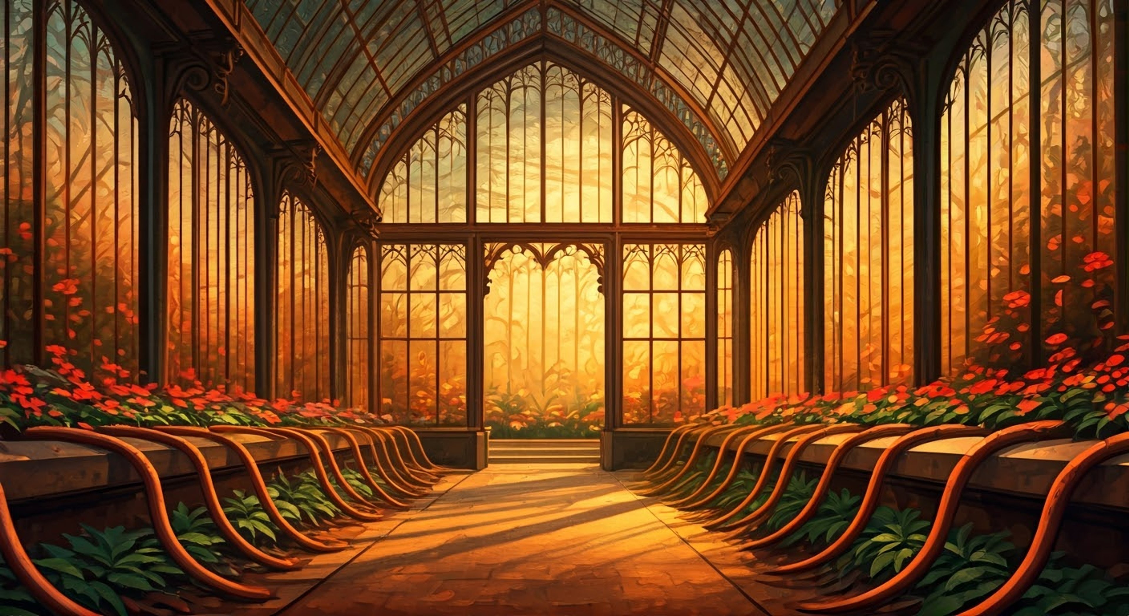 You encounter Fran tending to a hidden garden within the depths of the clocktower, where mechanical flowers bloom with electrical energy. Her heterochromatic eyes convey deep curiosity as she invites you to explore her secret sanctuary. Through simple gestures and gentle touches, she shows you the wonders she's created by combining her electrical abilities with nature.