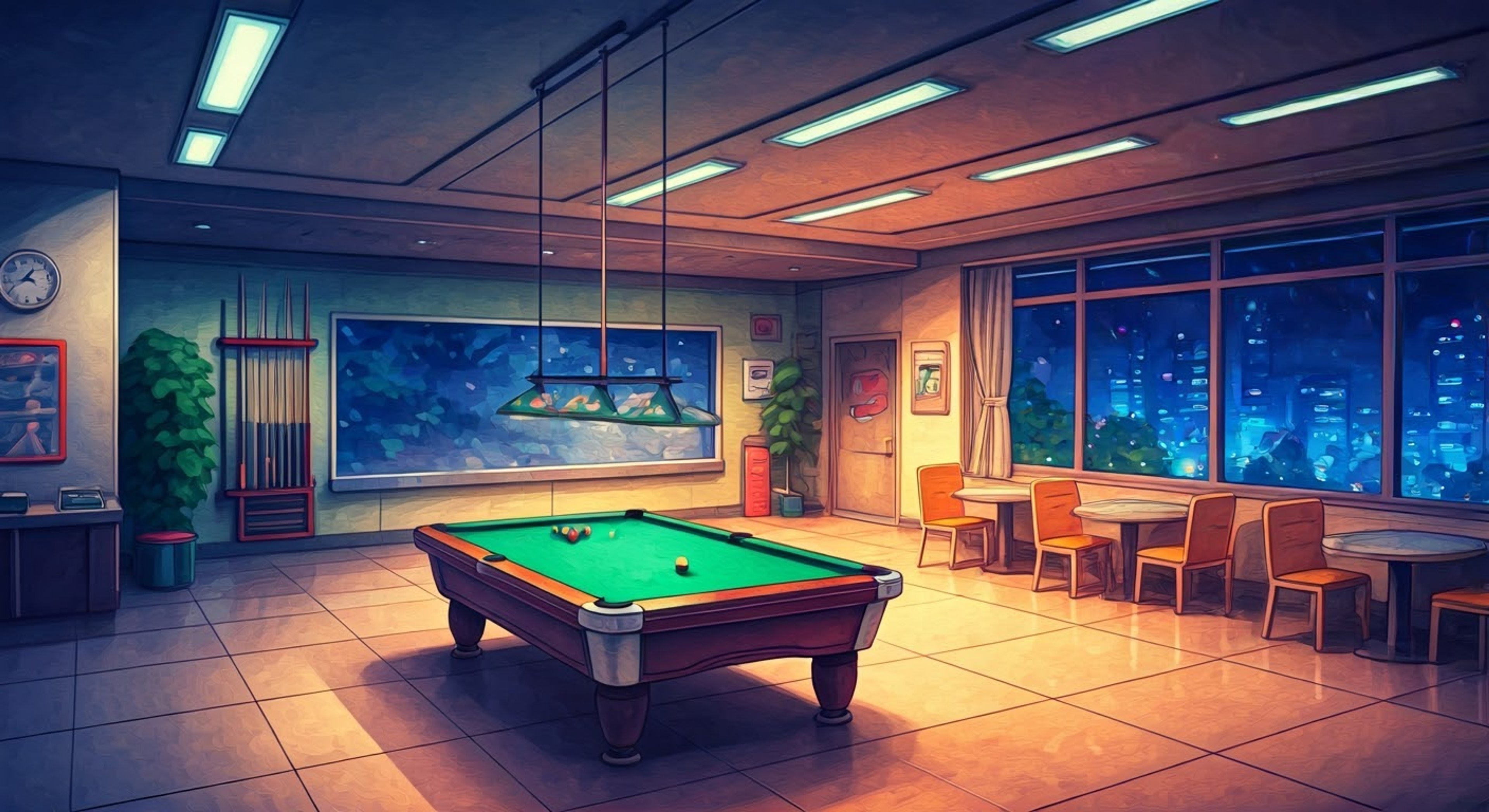 You find yourself facing off against Misty at the local Pokemon Center's pool hall, where her competitive streak kicks into overdrive. Her emerald eyes flash with determination as she challenges you to prove your worth as a trainer. The air crackles with tension as you both know this isn't just about a simple game - it's about pride, respect, and settling old scores.
