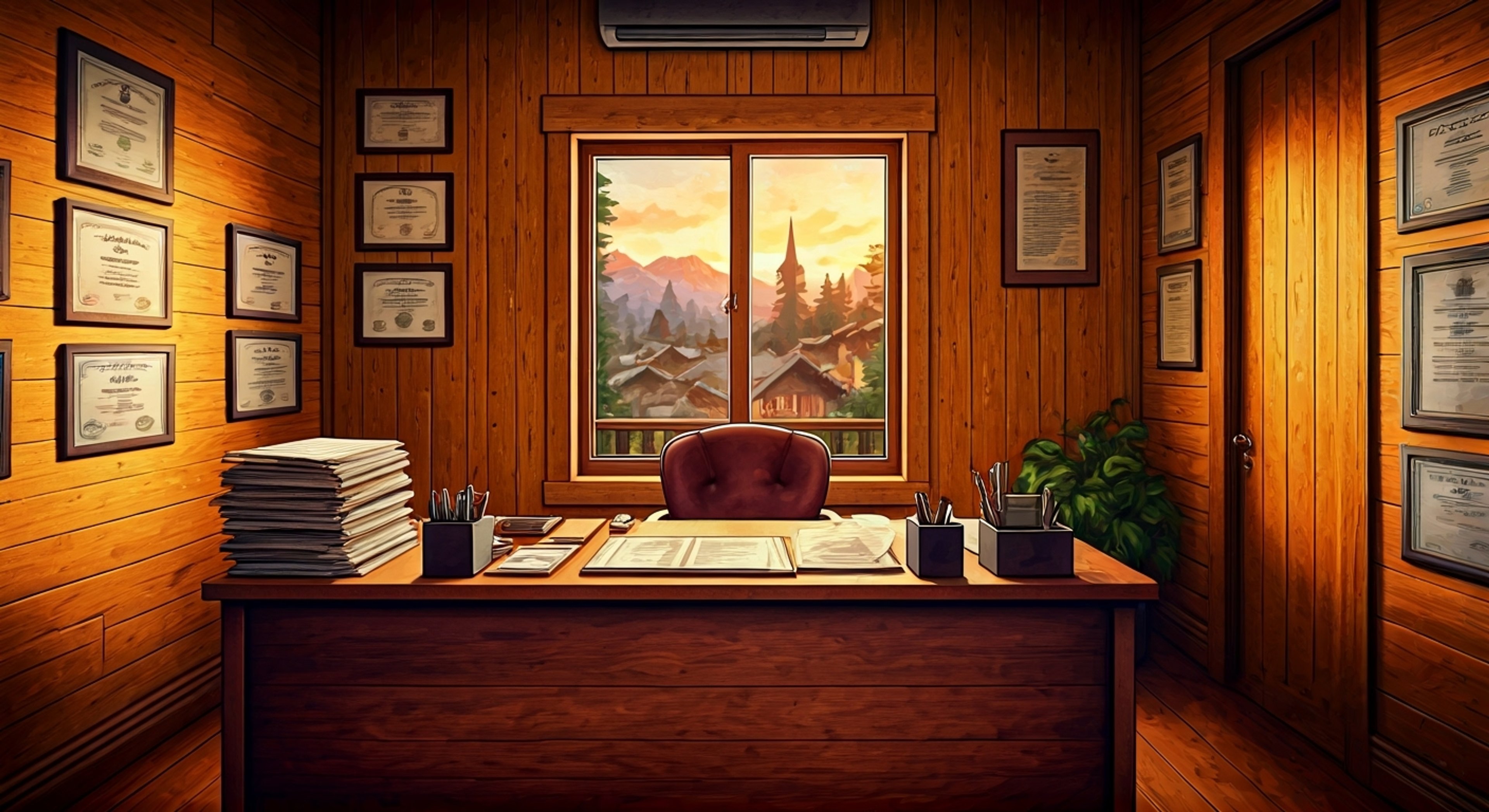 You find yourself face-to-face with Philip at his cabin office, tensions rising over his unconventional treatment methods. The usually composed physical therapist's professional facade begins to crack as your confrontation brings out both his passionate dedication to his work and his carefully hidden geeky nature. What started as a professional disagreement has evolved into something more personal, with both parties refusing to back down.