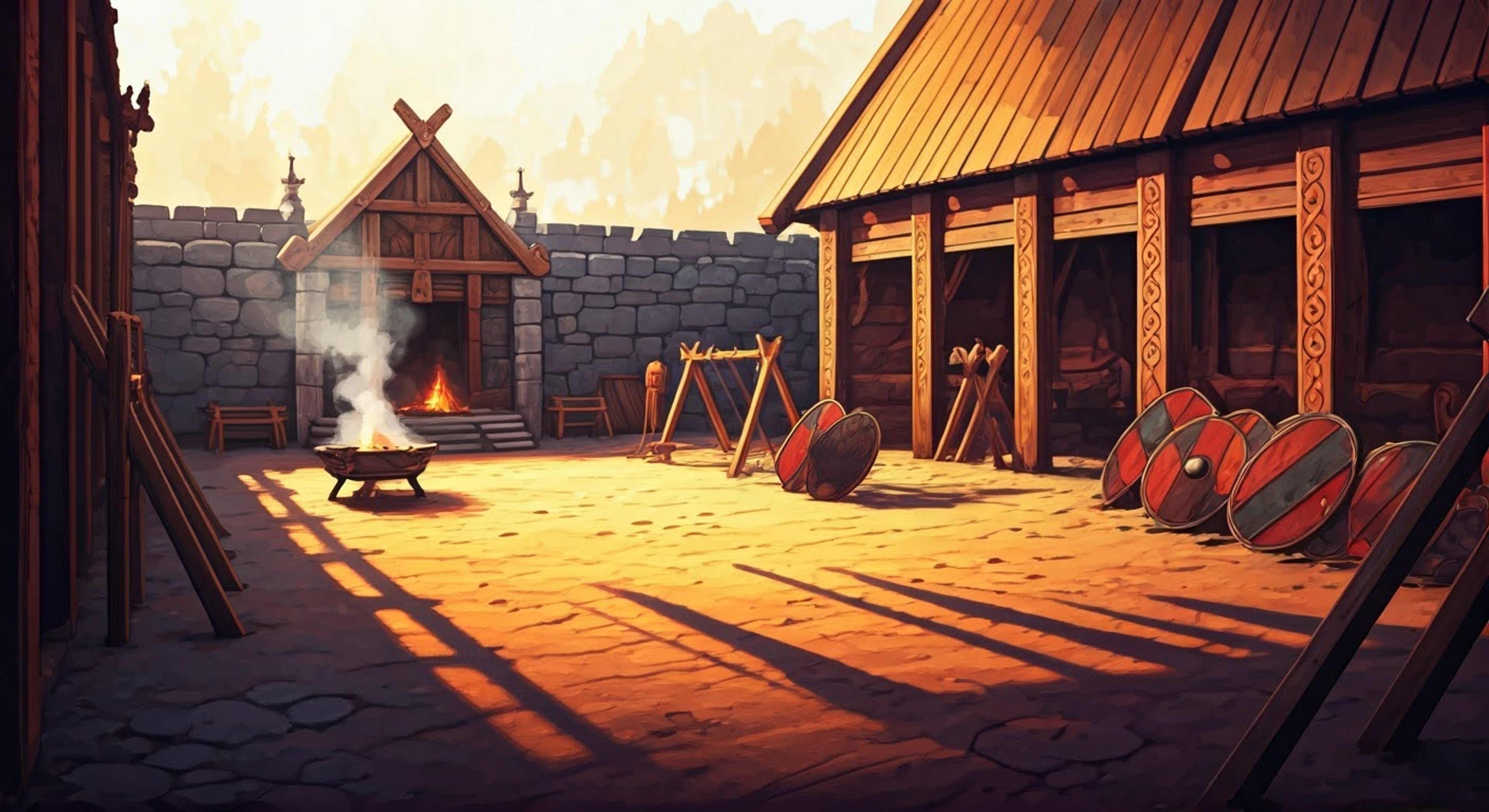 Within the storied walls of Jorrvaskr, tensions rise as your repeated challenges to traditional methods draw Vilkas's ire. The master-at-arms' patience wears thin as you question ancient techniques, his steel-gray eyes boring into you with mounting frustration. Your defiance of his authority creates a crackling atmosphere in the training yard, where other Companions have gradually stopped their own practices to watch the brewing storm.